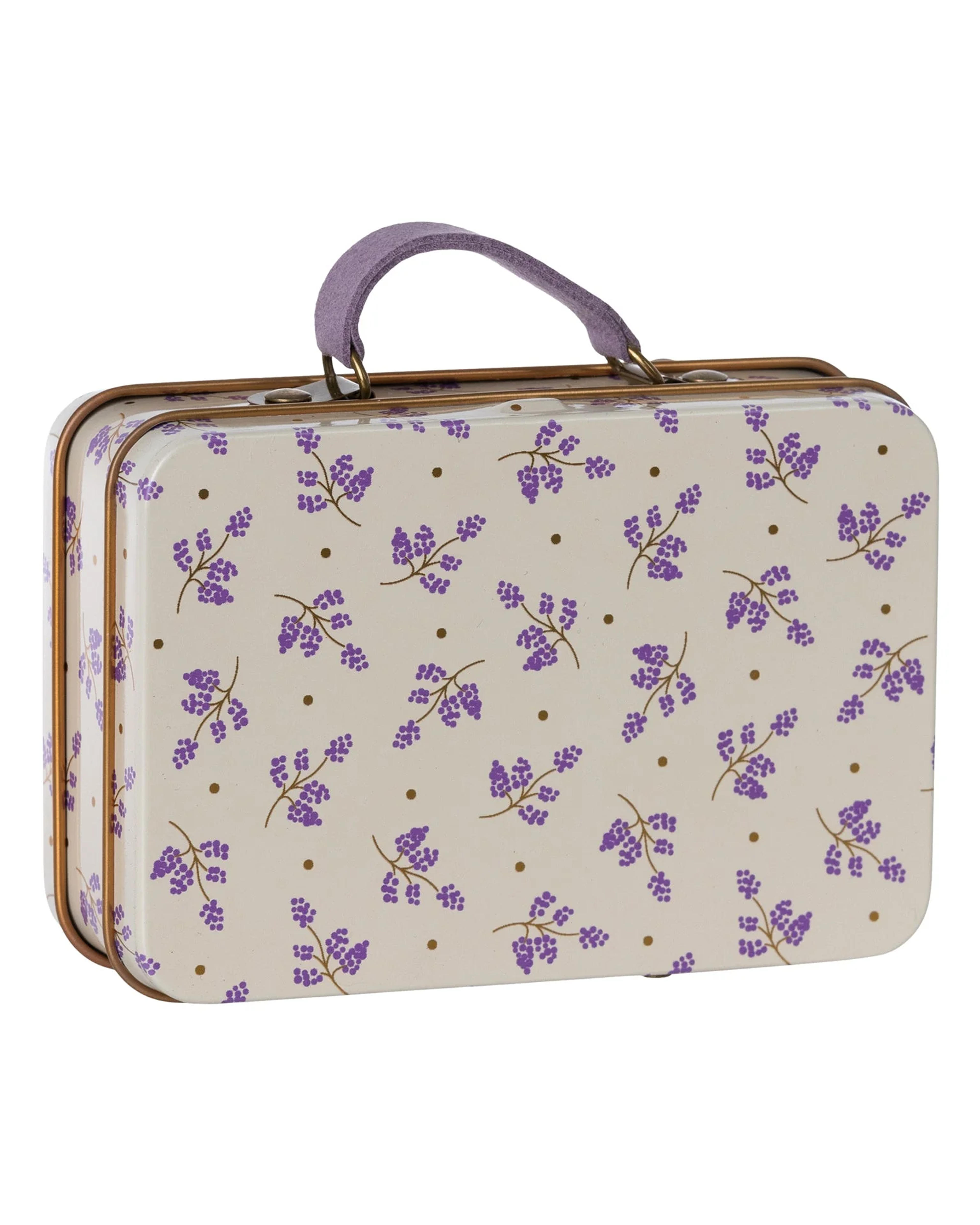 maileg small suitcase in lavender madelaine - Little