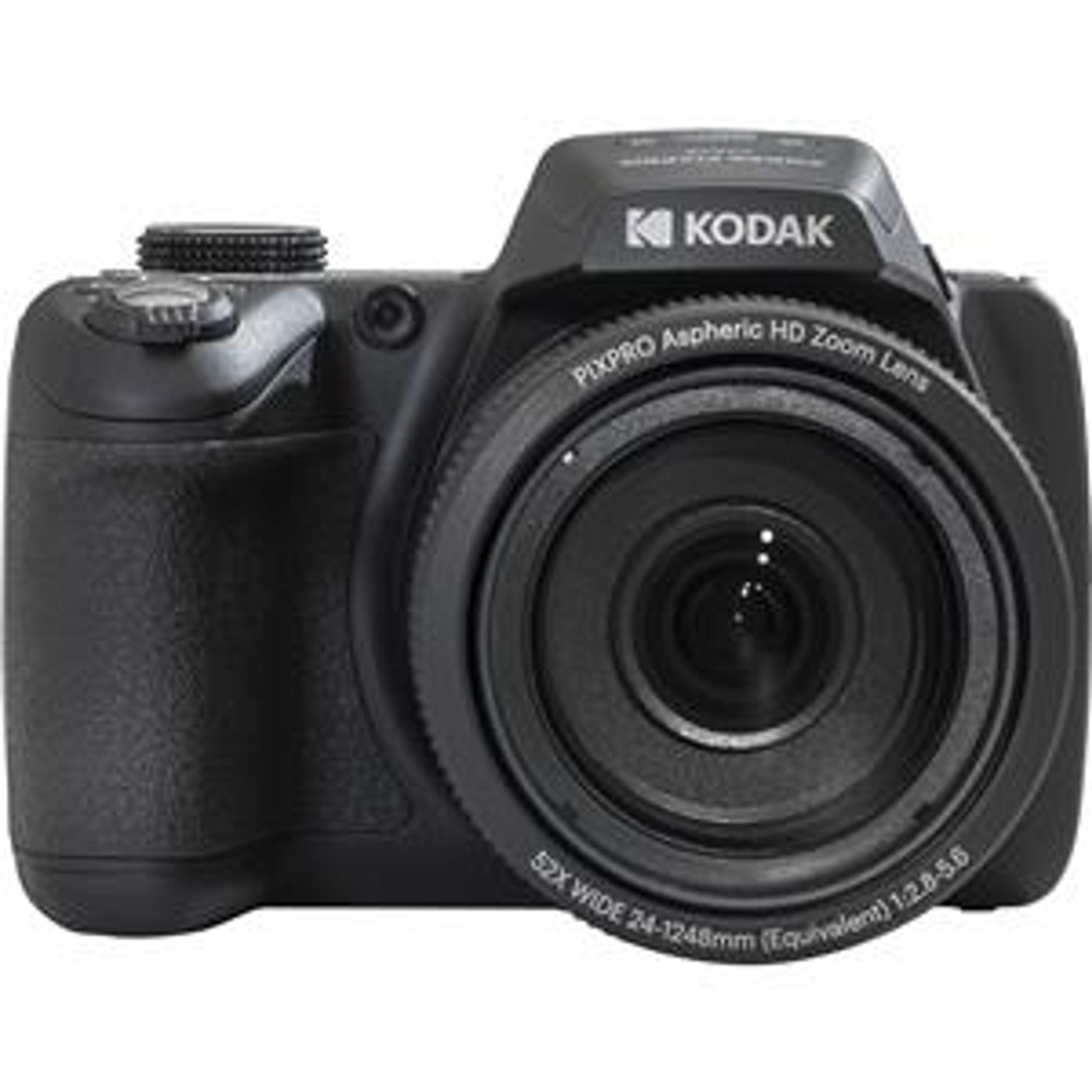 Kodak PIXPRO Astro Zoom AZ528 16MP Full HD 3" LCD Digital Camera, 52x Zoom,Black AZ528BK