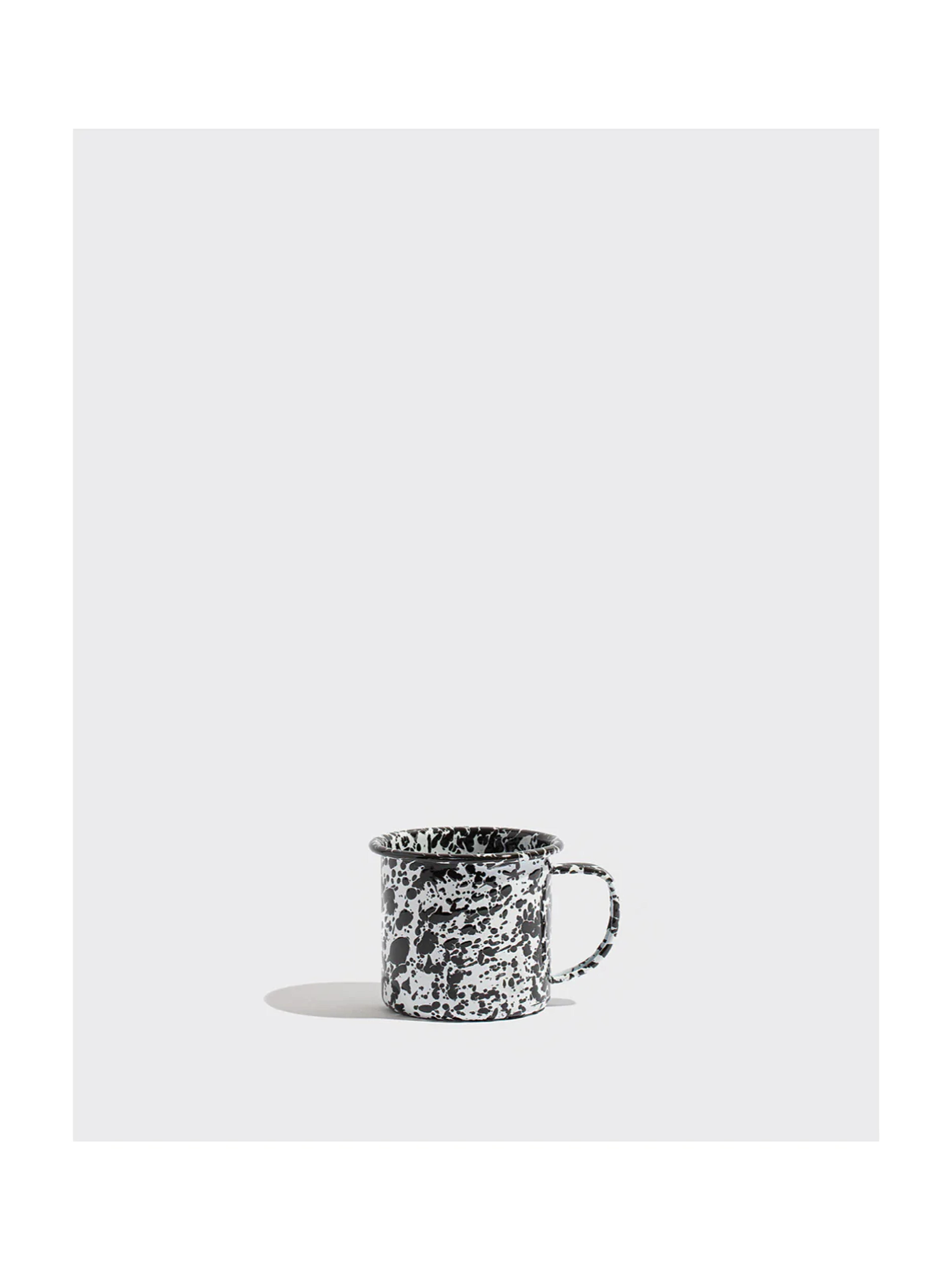 Black Splatter Mug