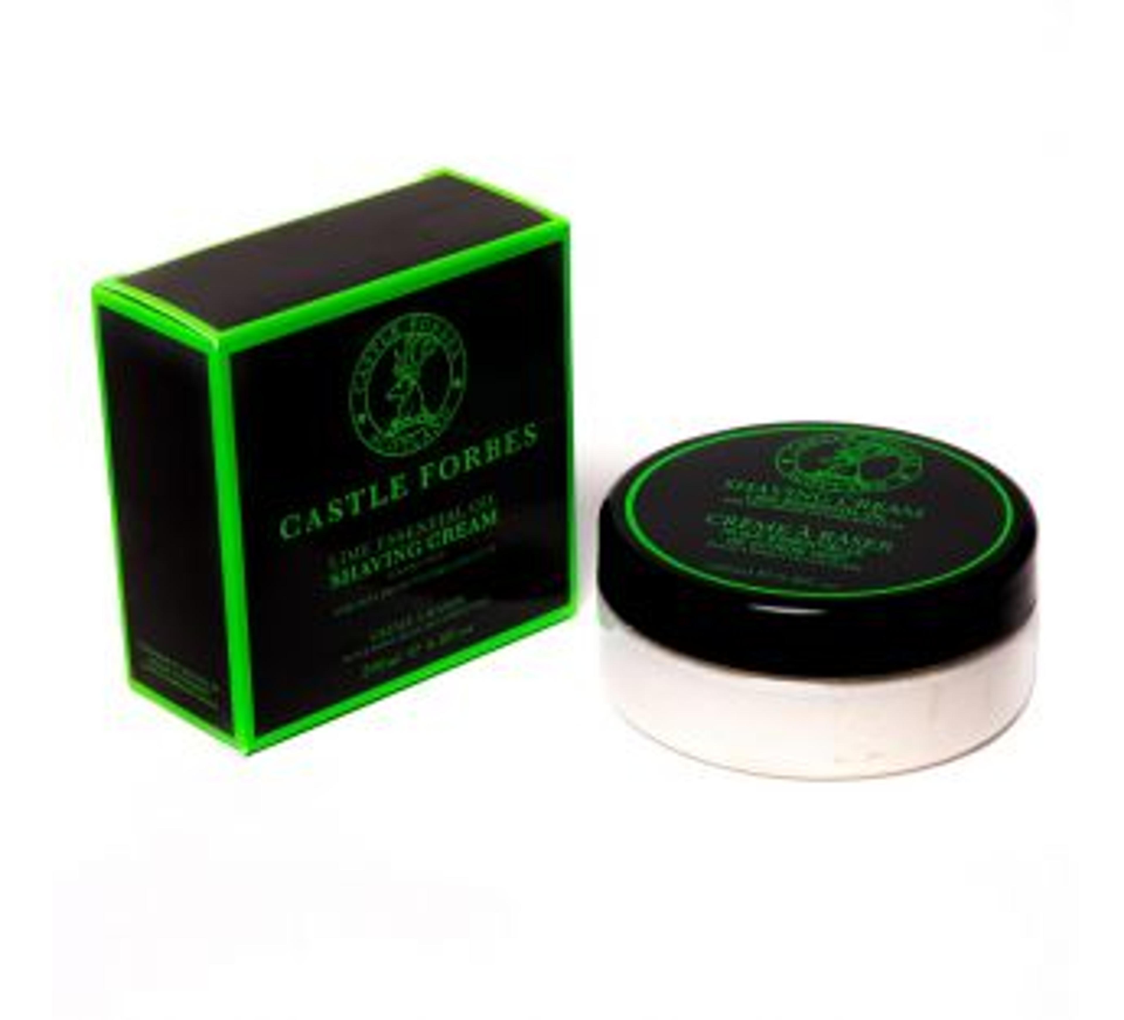 Castle Forbes Lime Essential Oil Shaving Cream - Kirby Allison