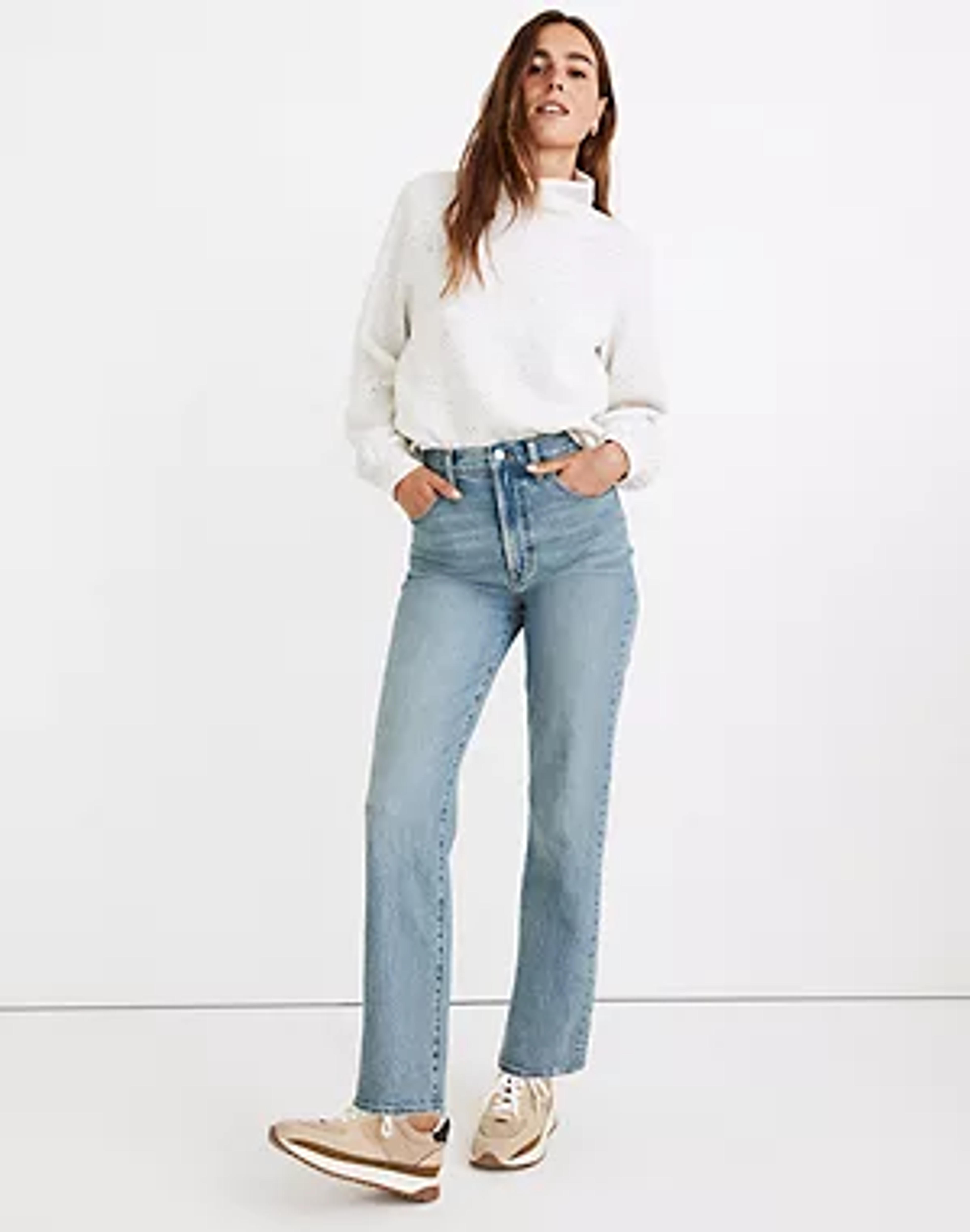 The Tall Perfect Vintage Straight Jean in Hoye Wash