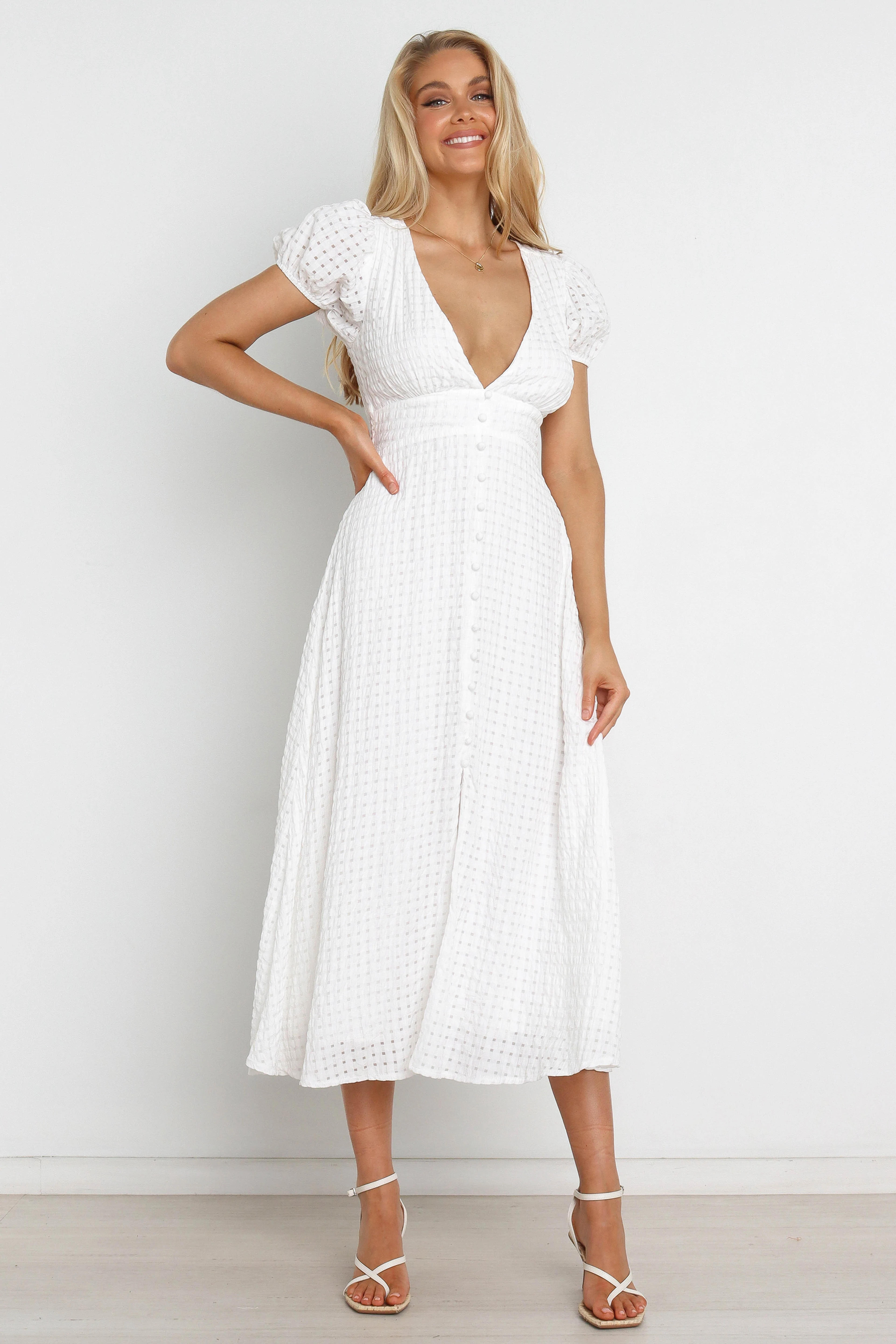 Desiree Dress - White