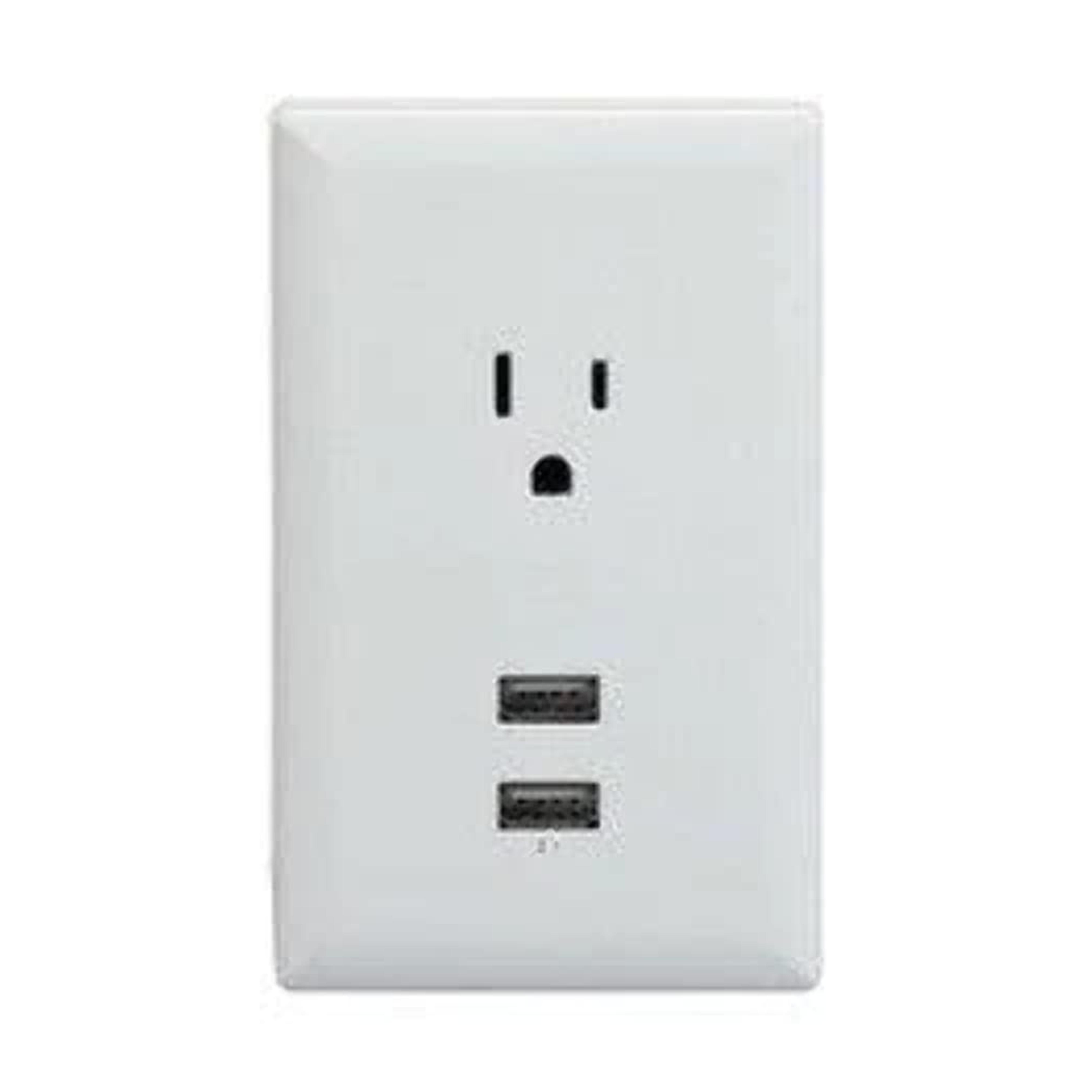 RCA USB Wall Plate