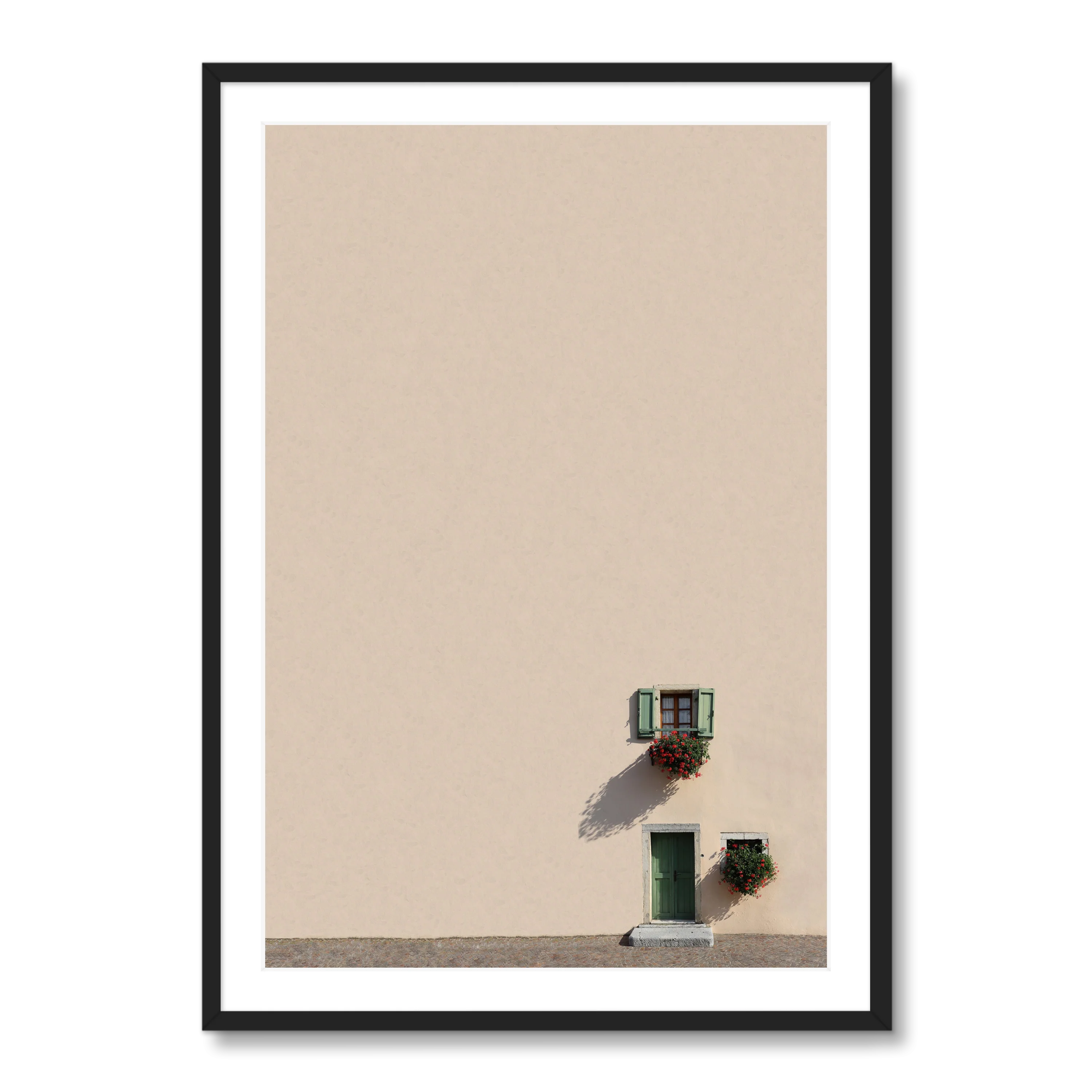 Beige Miniatyr Wall | Marcus Cederberg Print