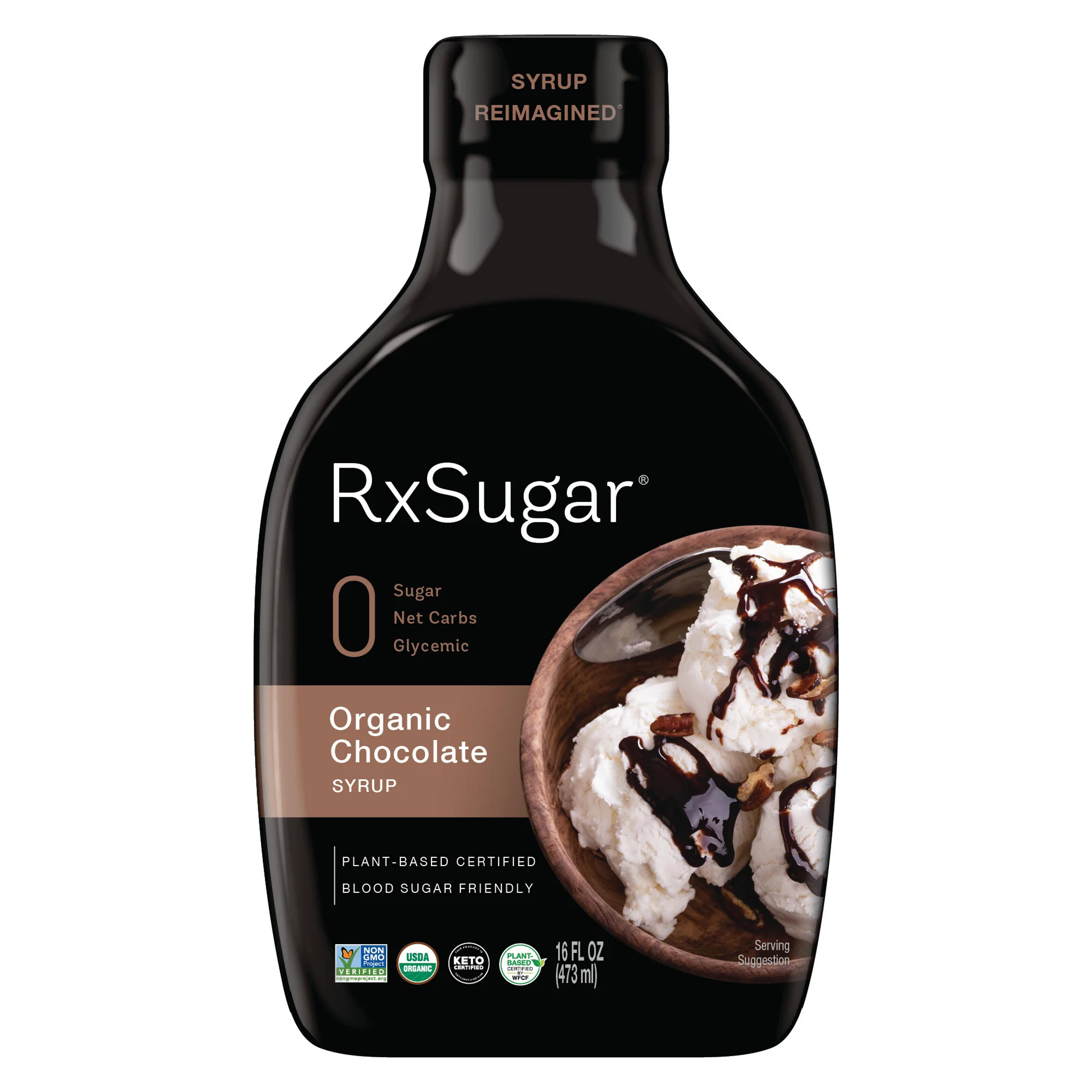 RxSugar Organic Chocolate Syrup - RxSugar®