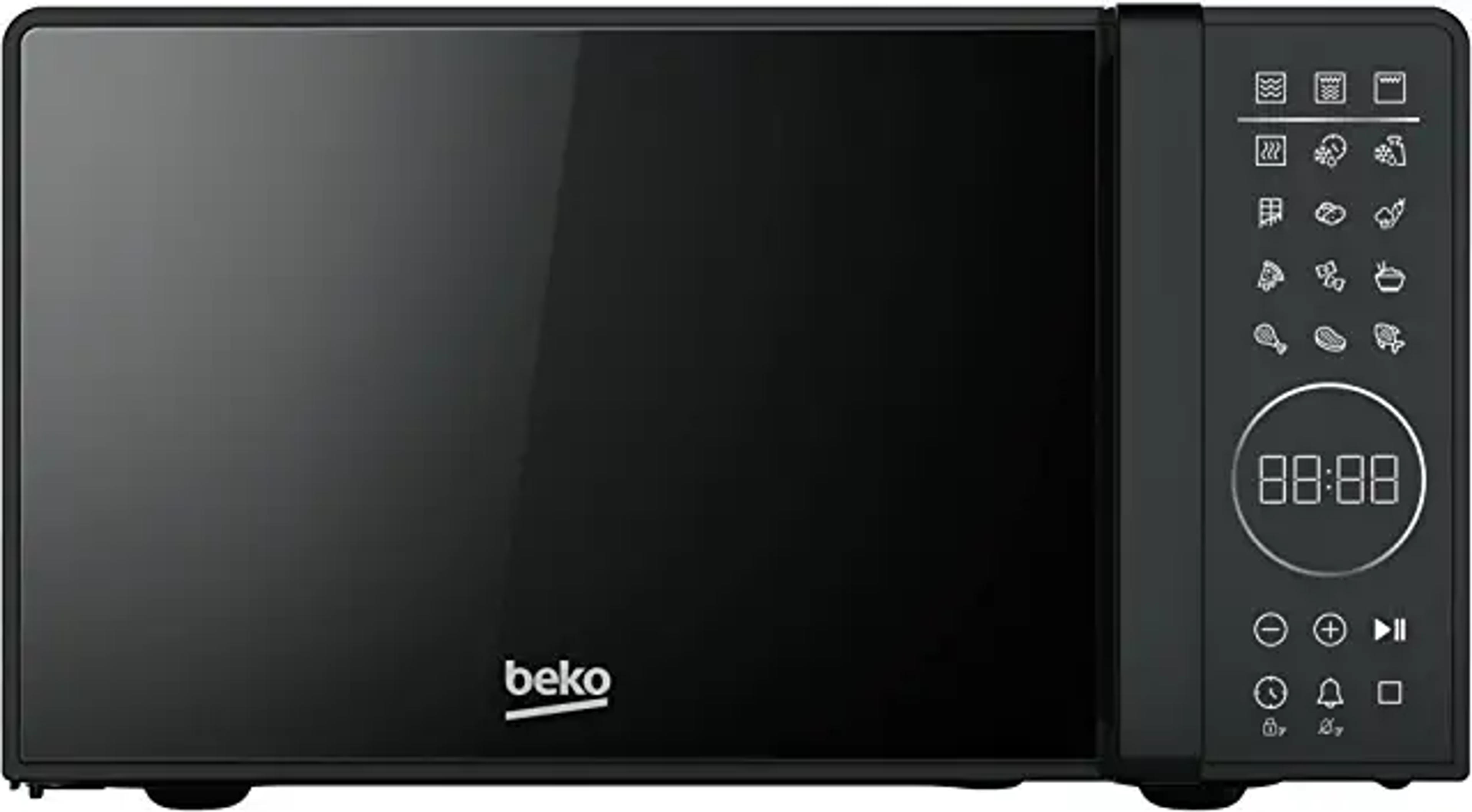 Beko - MGC20130BFB - Forno a Microonde con Grill 20 Litri, 1000 W, Timer Digitale, Libera Installazione, 10 Livelli di Potenza - Nero : Amazon.it: Casa e cucina