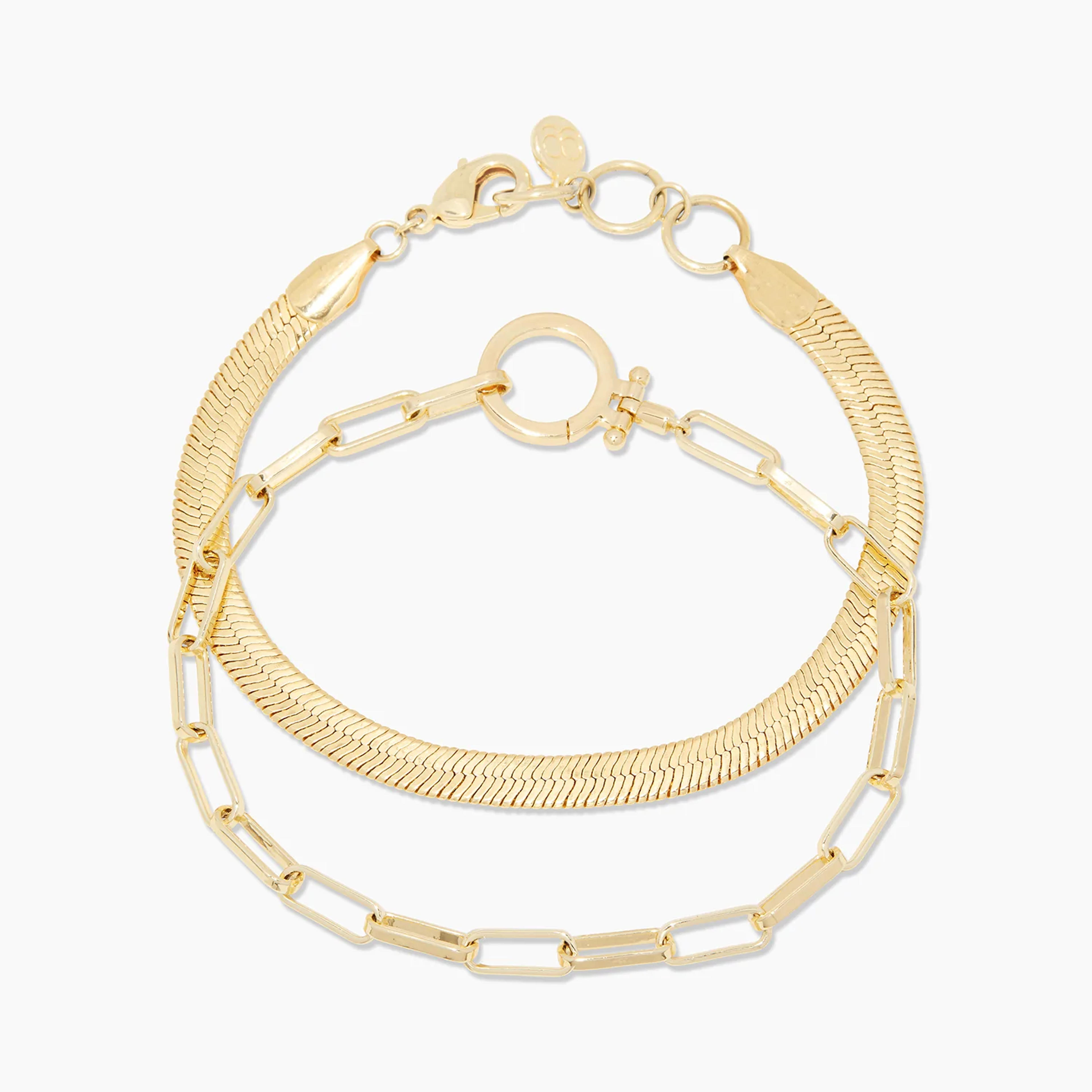 Go To Bracelet Set - Gold