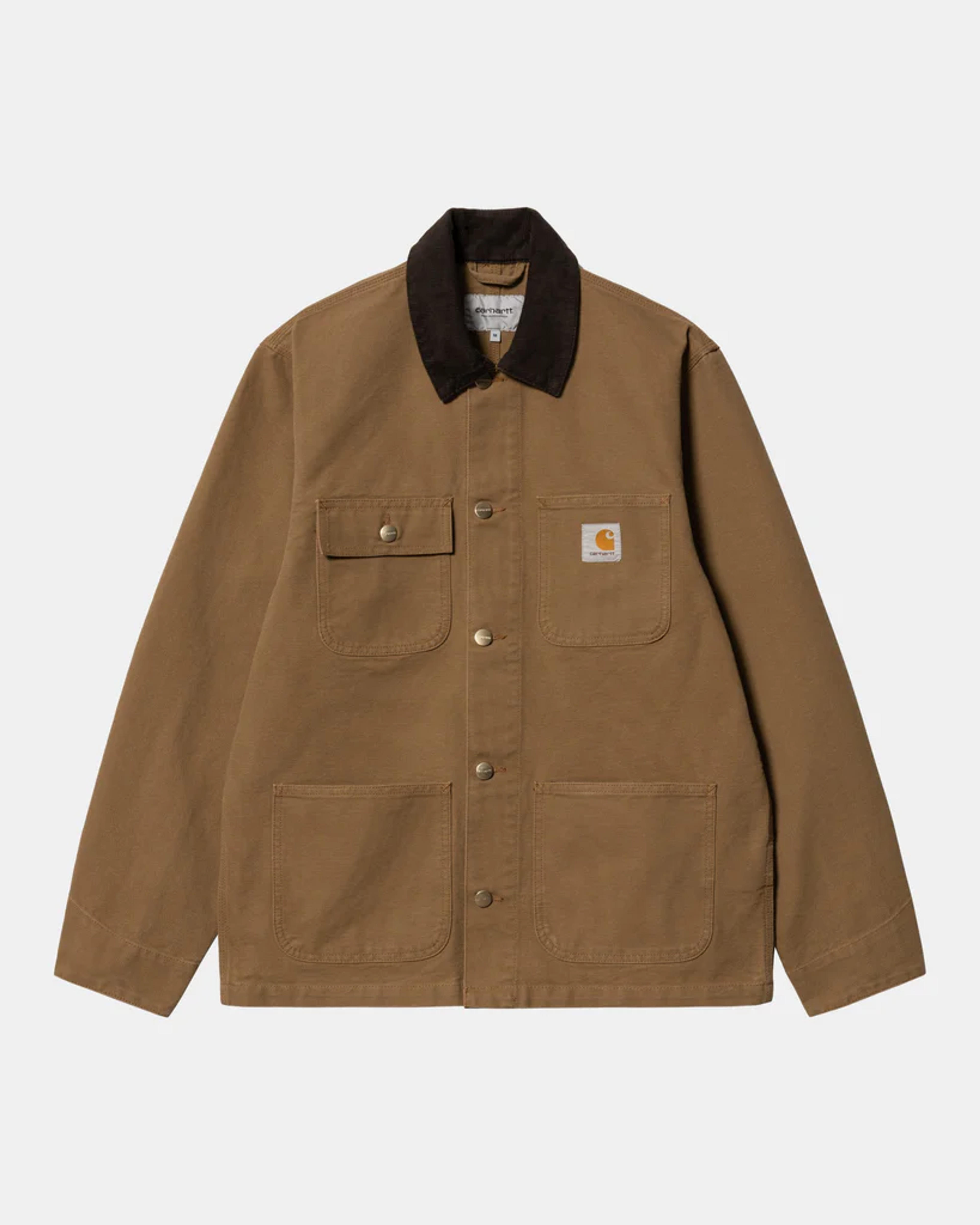 Carhartt WIP Michigan Chore Coat (Spring) | Hamilton Brown – Page Michigan Chore Coat (Spring) – Carhartt WIP USA