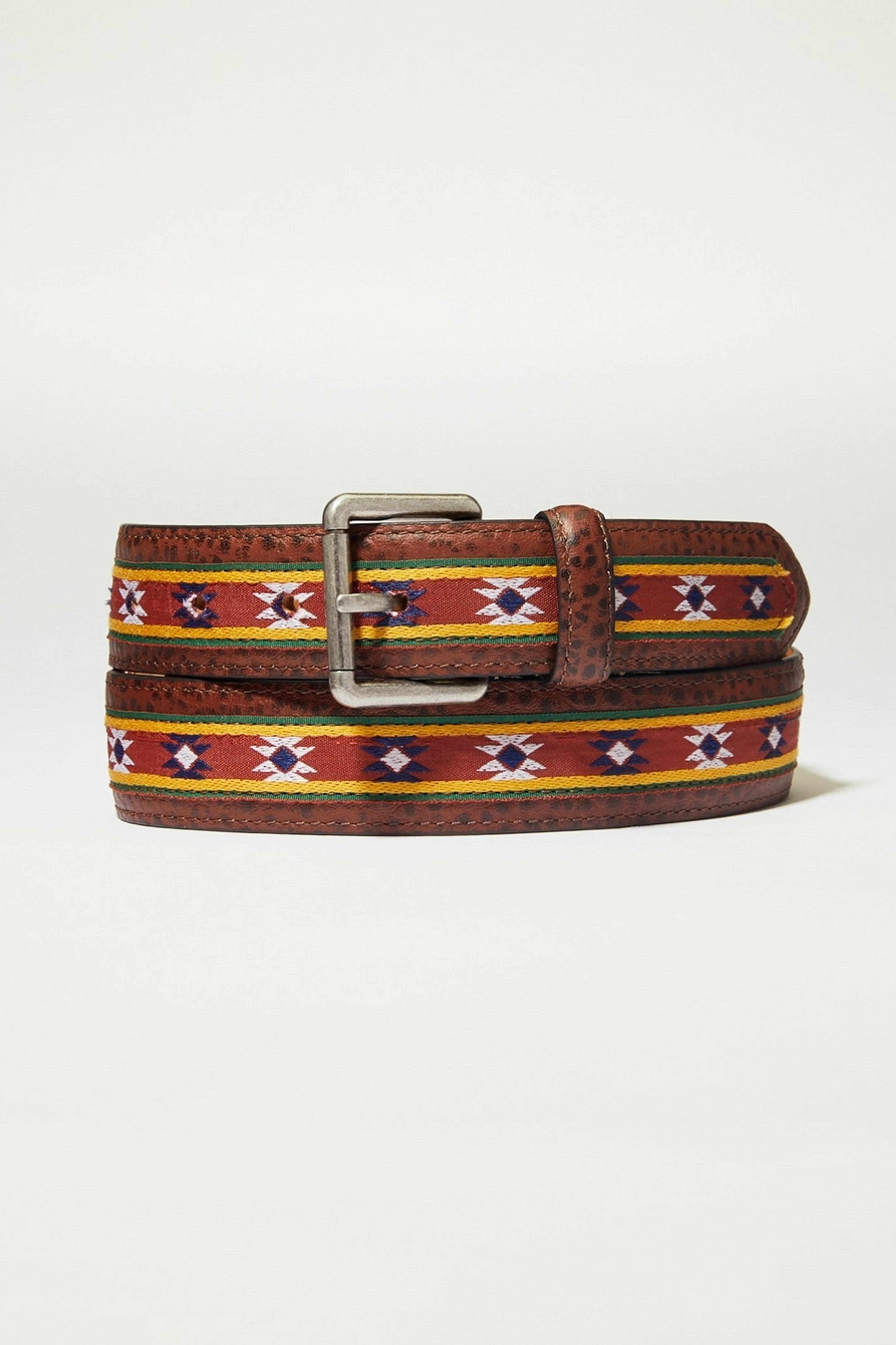 MENS SOUTHWEST WOVEN BELT | Lucky Brand