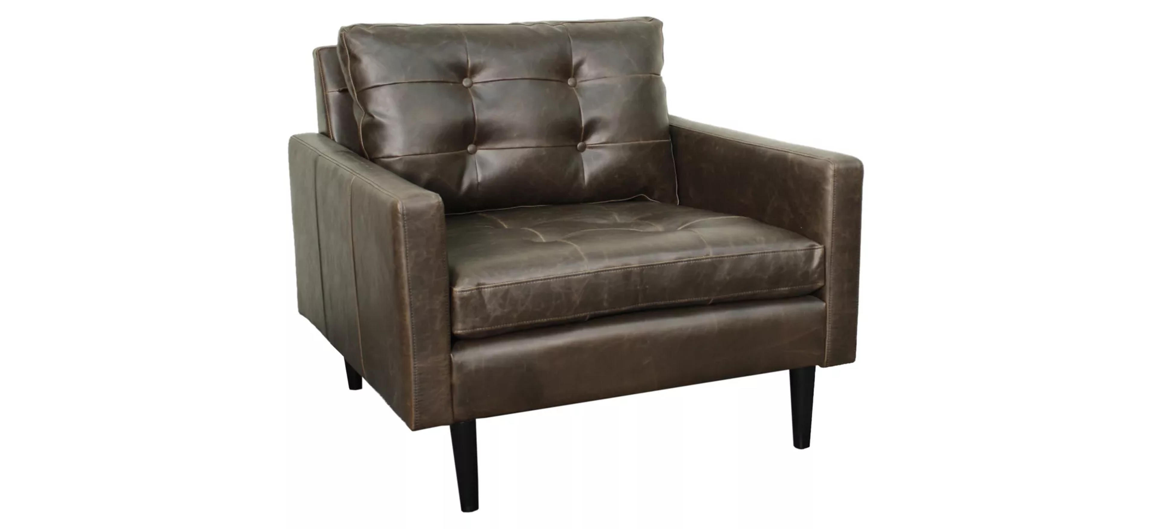 Ritchie Leather Chair | Accent Chairs | Raymour and Flanigan Furniture & Mattresses | Raymour & Flanigan