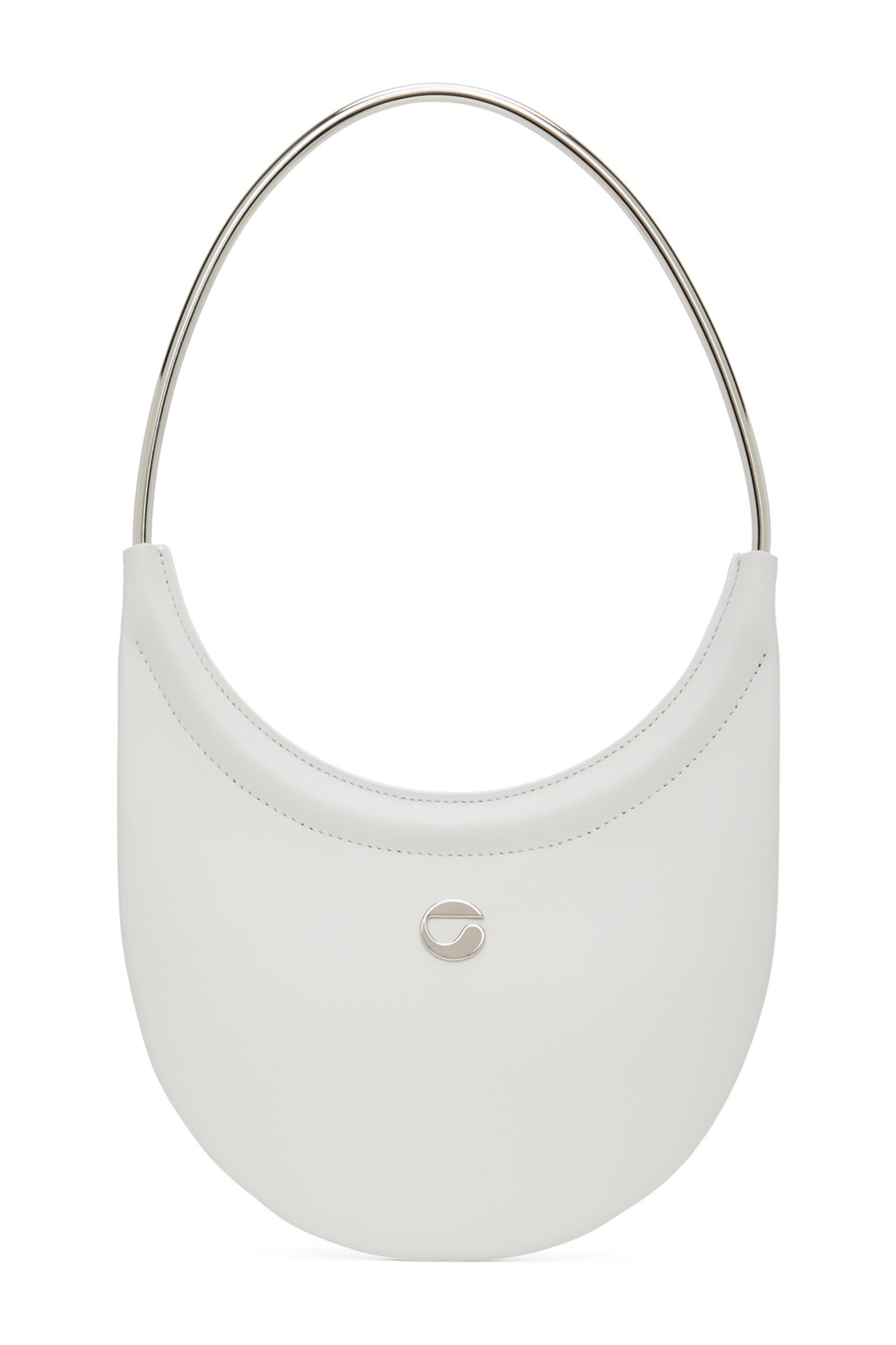 White Ring Swipe Bag by Coperni on Sale