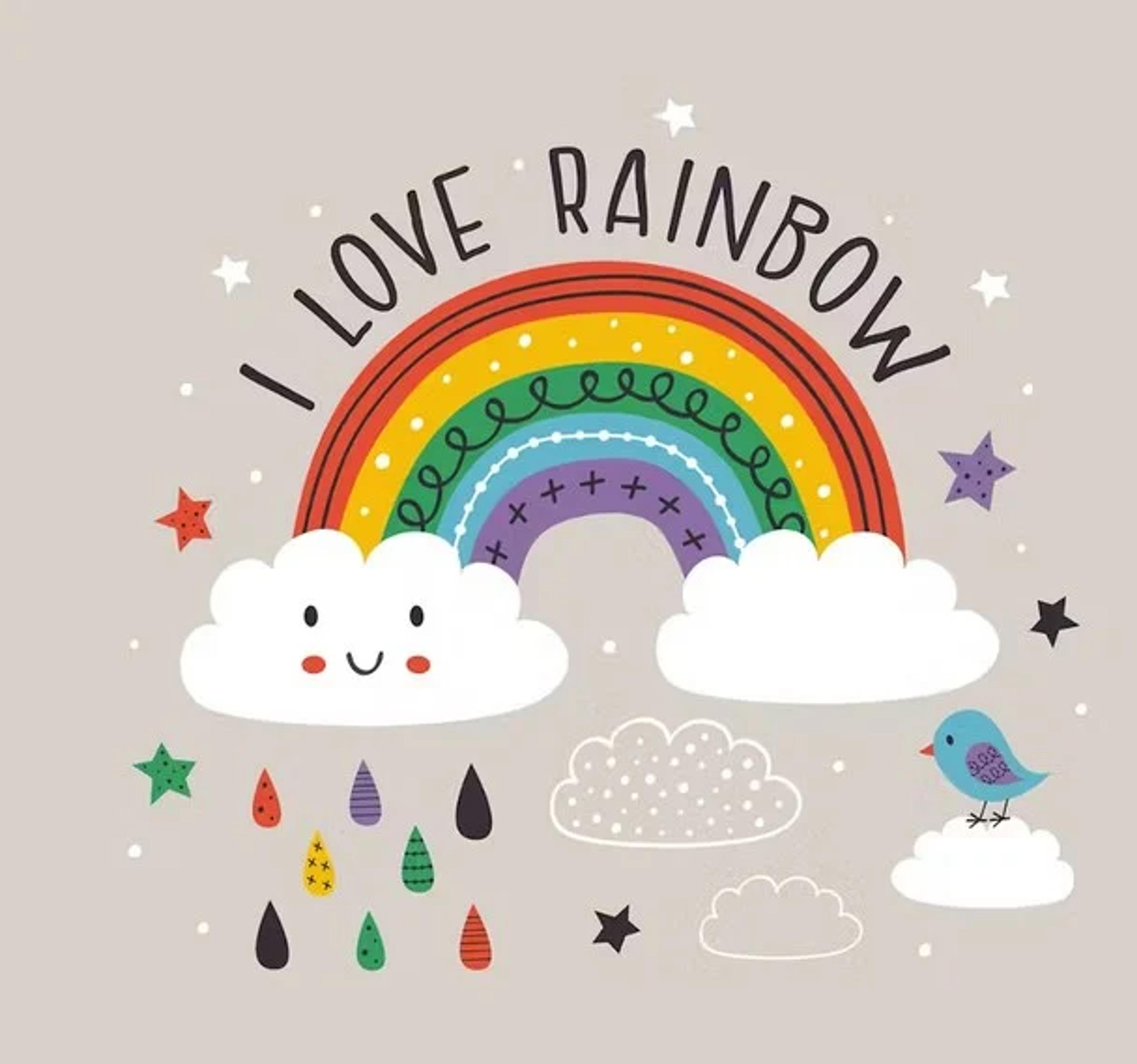 Colorful Rainbow Wallpaper Murals | Brighten Up Your Space | GiffyWalls UK