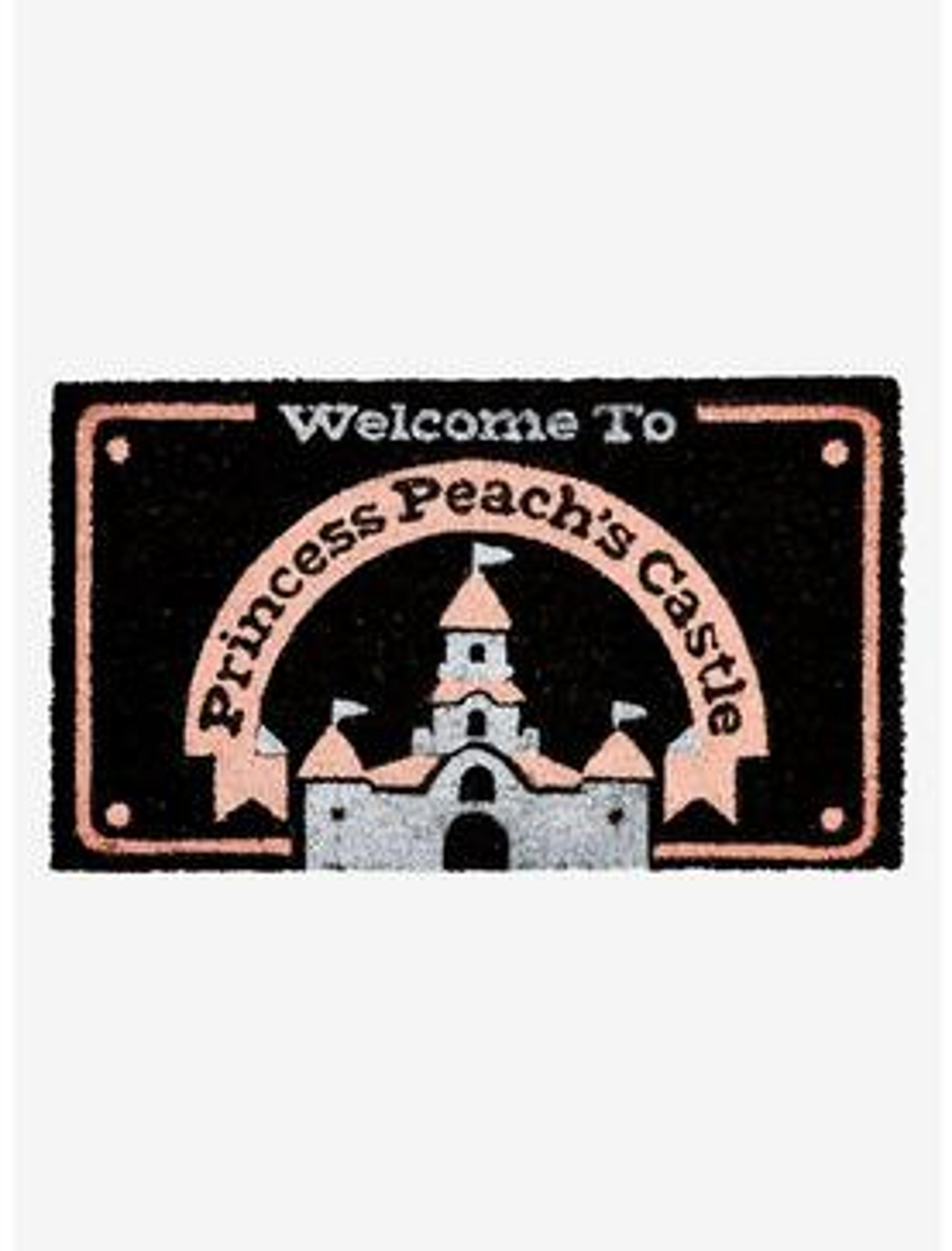 Super Mario Bros. Princess Peach's Castle Doormat | Hot Topic