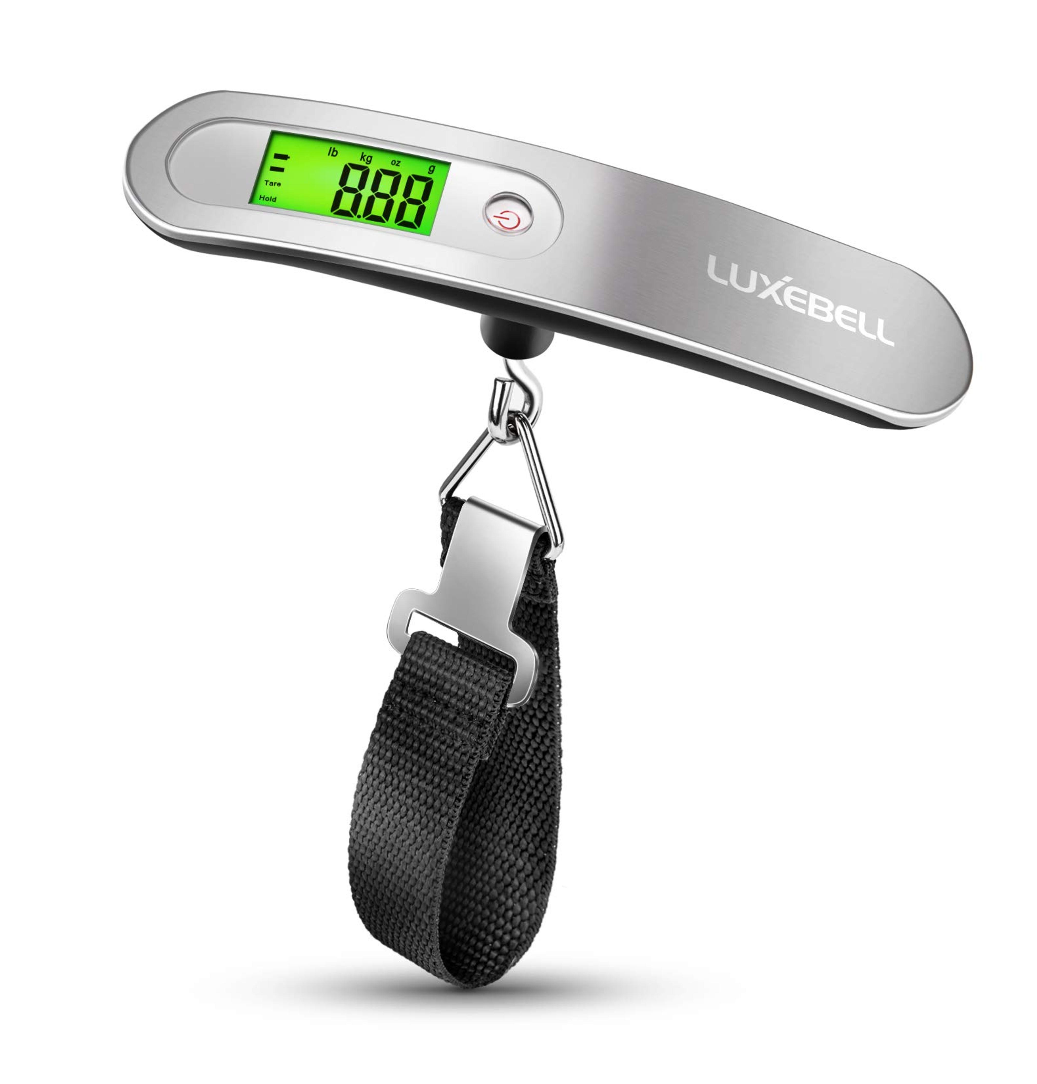 Amazon.com: Digital Luggage Scale Gift for Traveler Suitcase Handheld Weight Scale 110lbs : Clothing, Shoes & Jewelry