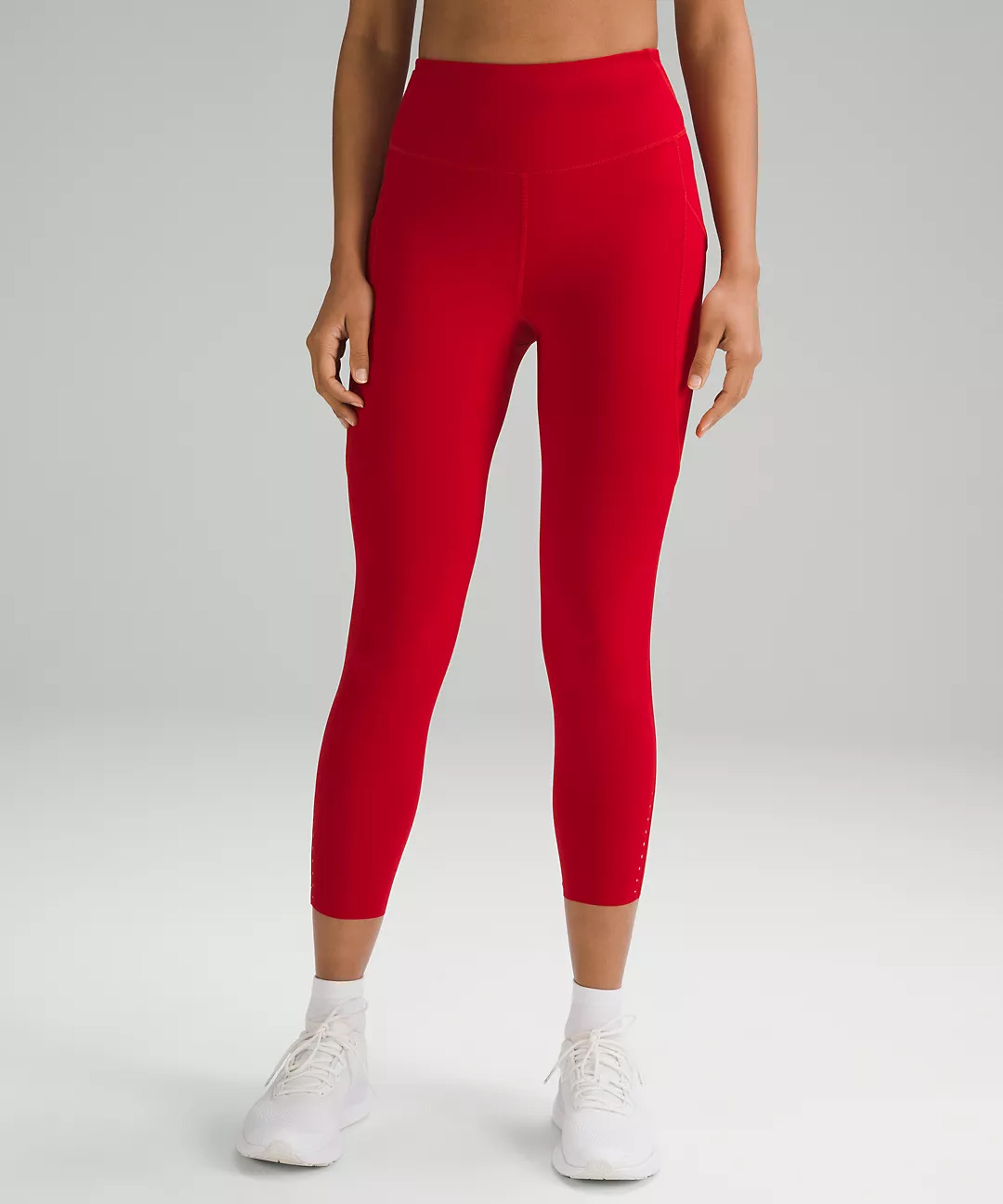 Fast and Free High-Rise Crop 23" Pockets *Updated | Women's Capris | lululemon