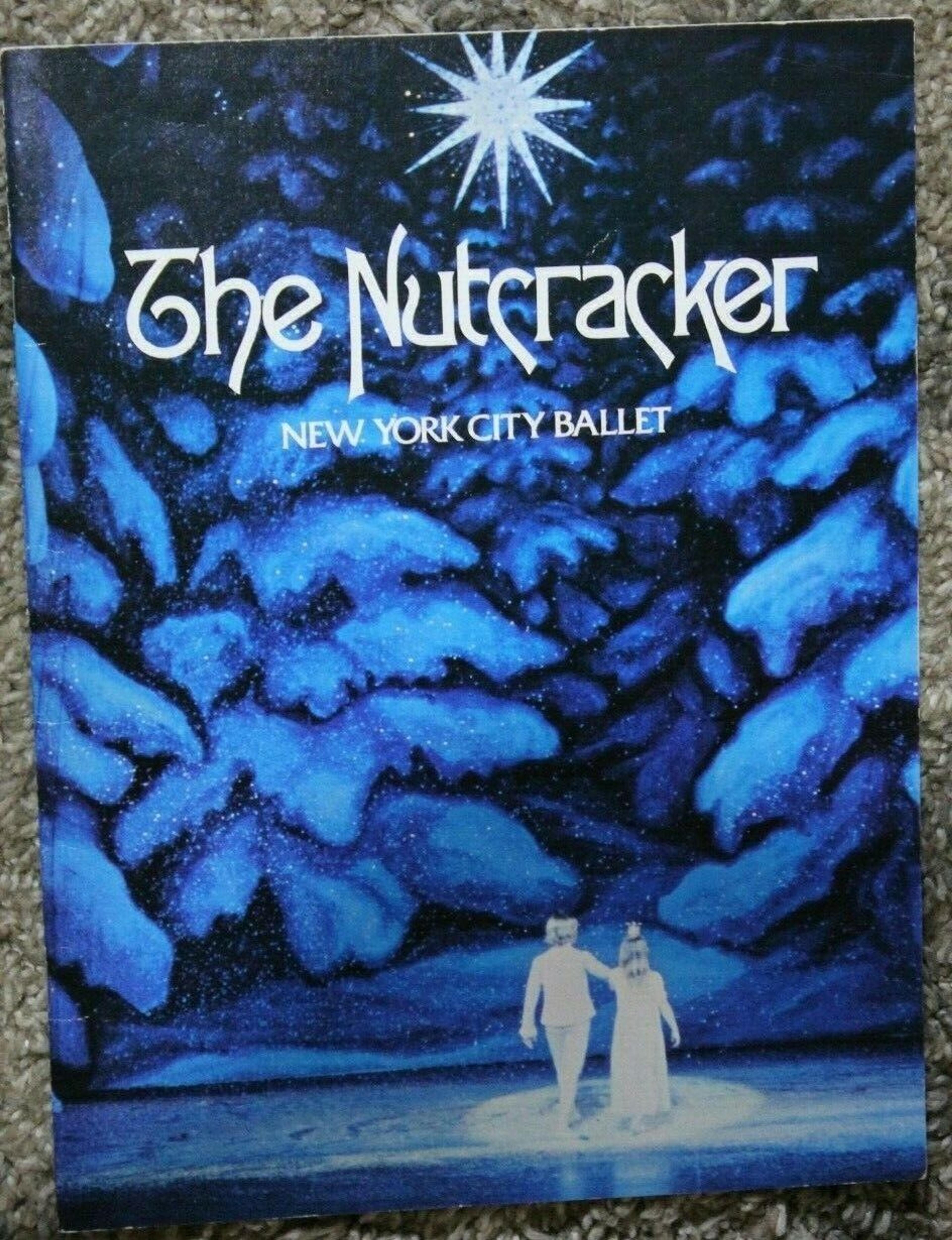 Vintage New York City Ballet-The Nutcracker 20th Anniversary Picture Book-1974