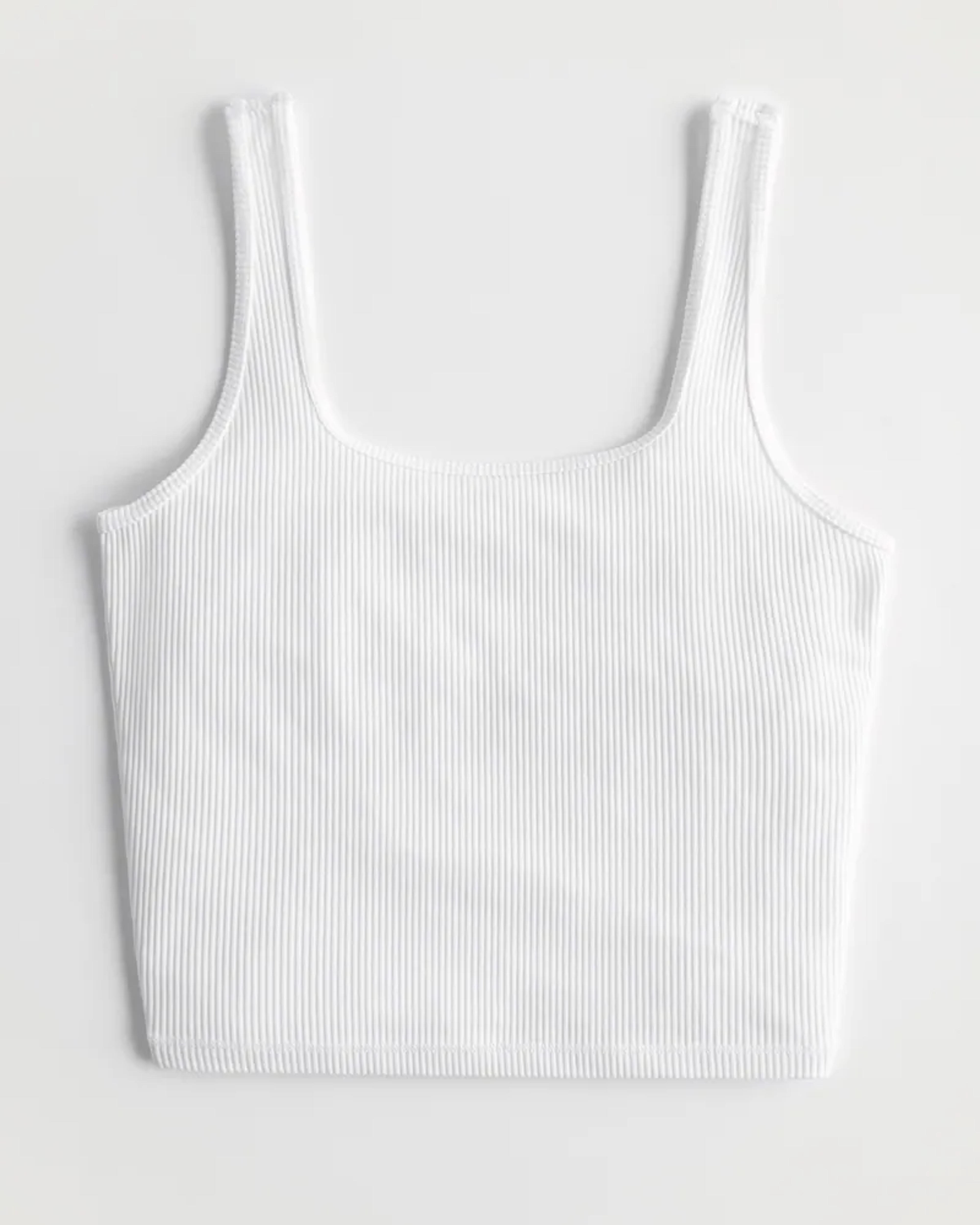 Women's Seamless Square-Neck Tank | Women's Tops | HollisterCo.ca