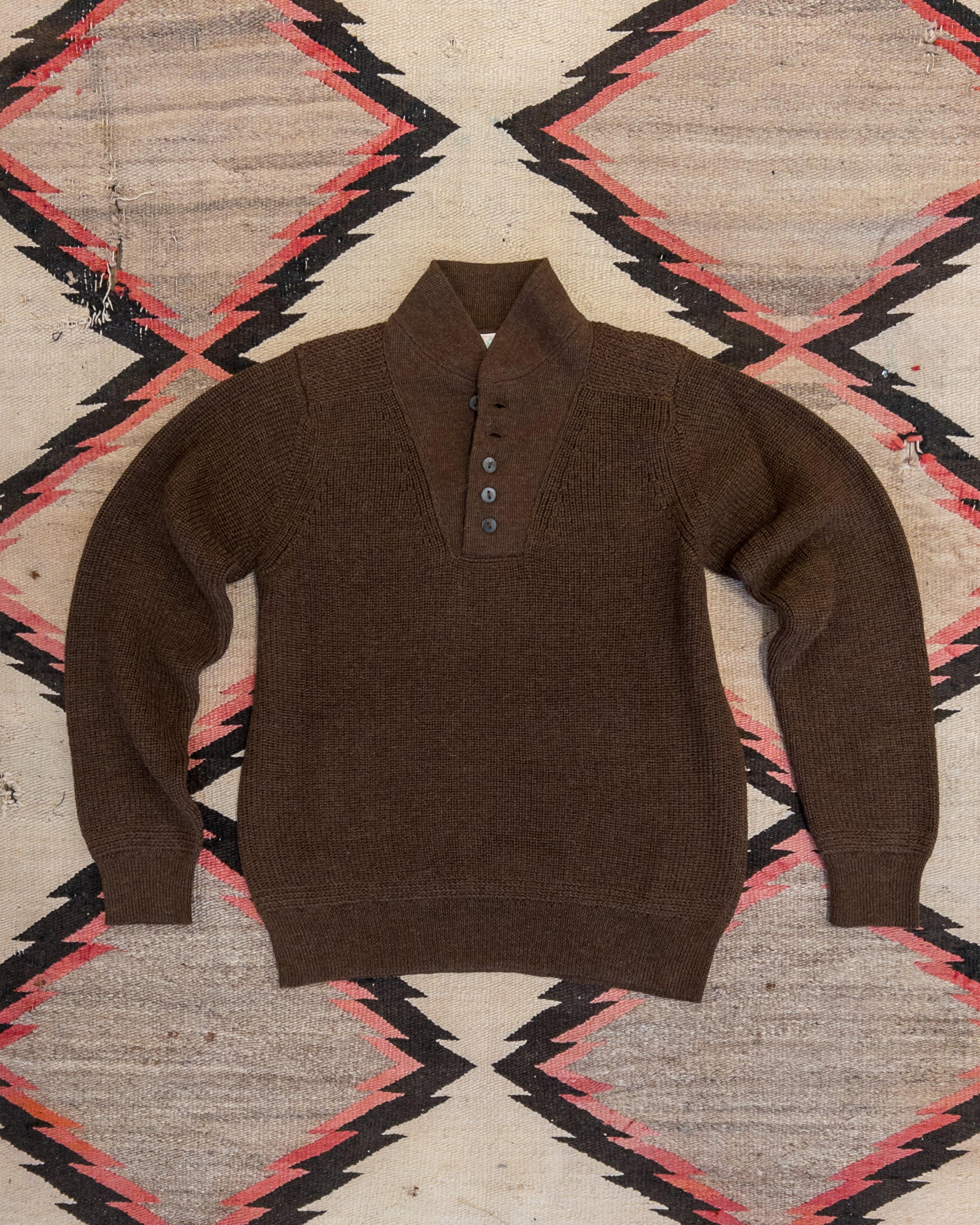 Alpaca Submariner Henley - Brown – Wythe New York