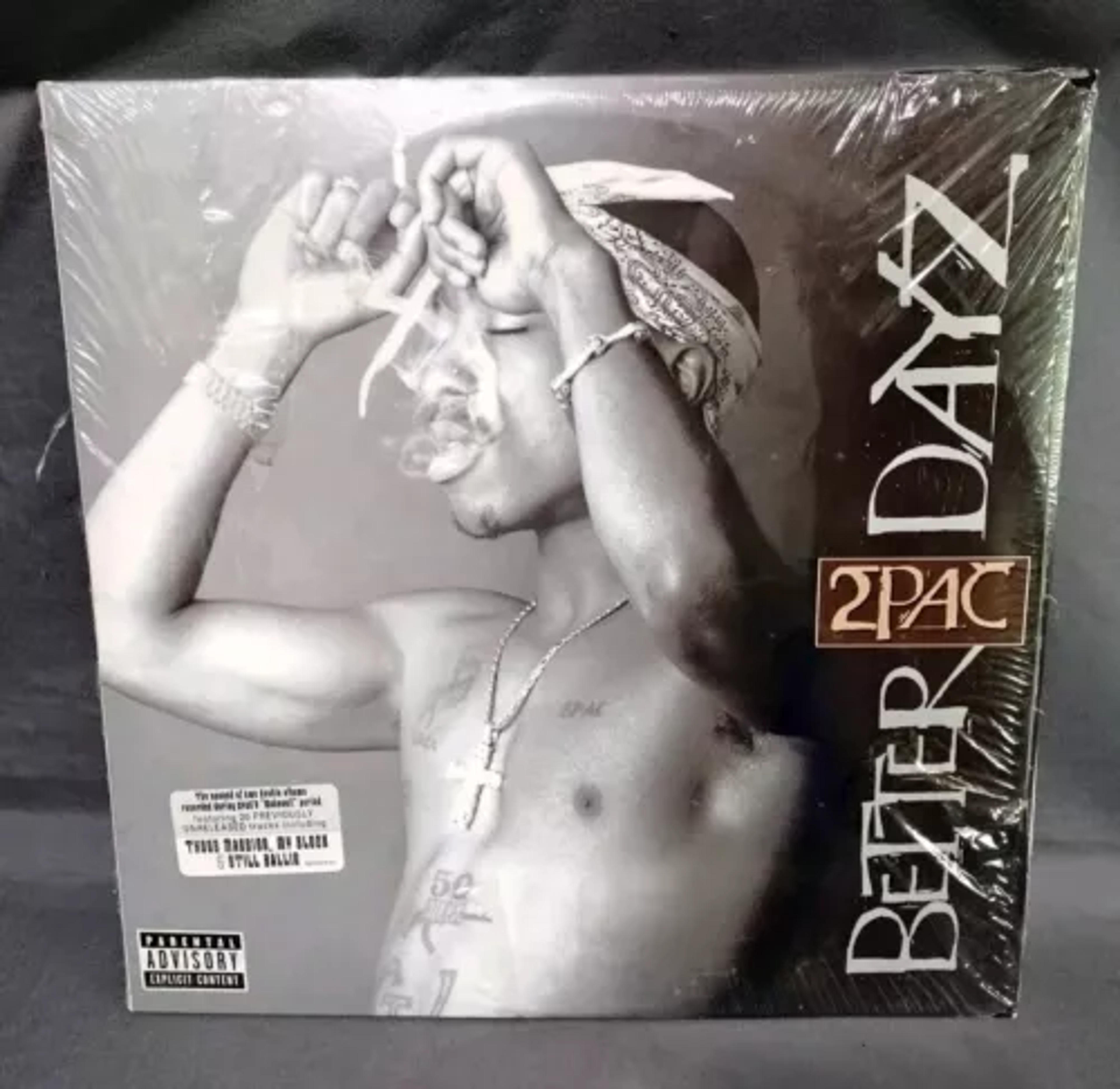 2Pac TUPAC Better Dayz 12" Vinyl Record 4LP NAS NITTY JOHNNY J MYA 2002 NEW 606949707019 | eBay