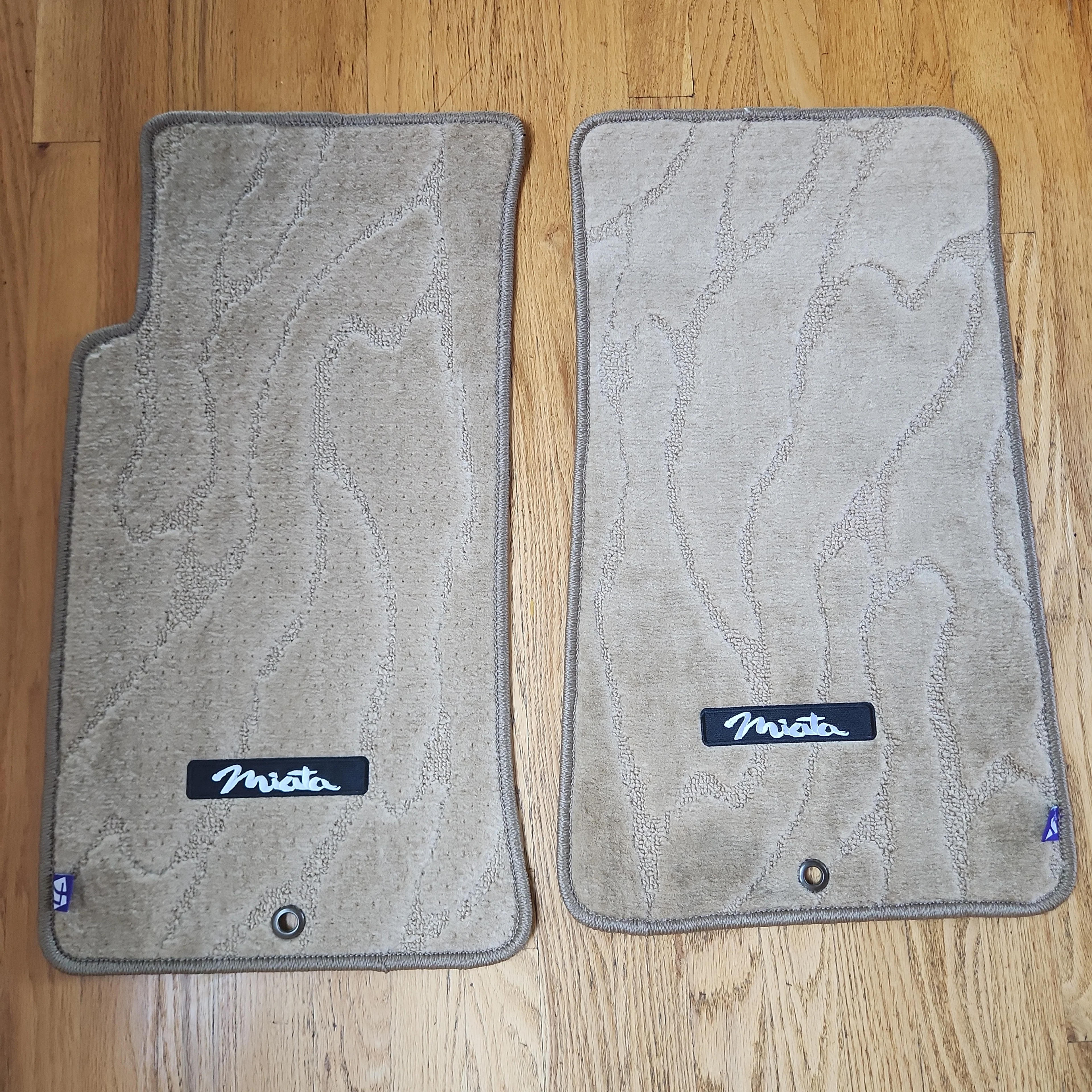 Chikara JDM style Tan Weave Floor mats for 90-05 Miata LHD - LIMITED E – Gutentight Racing