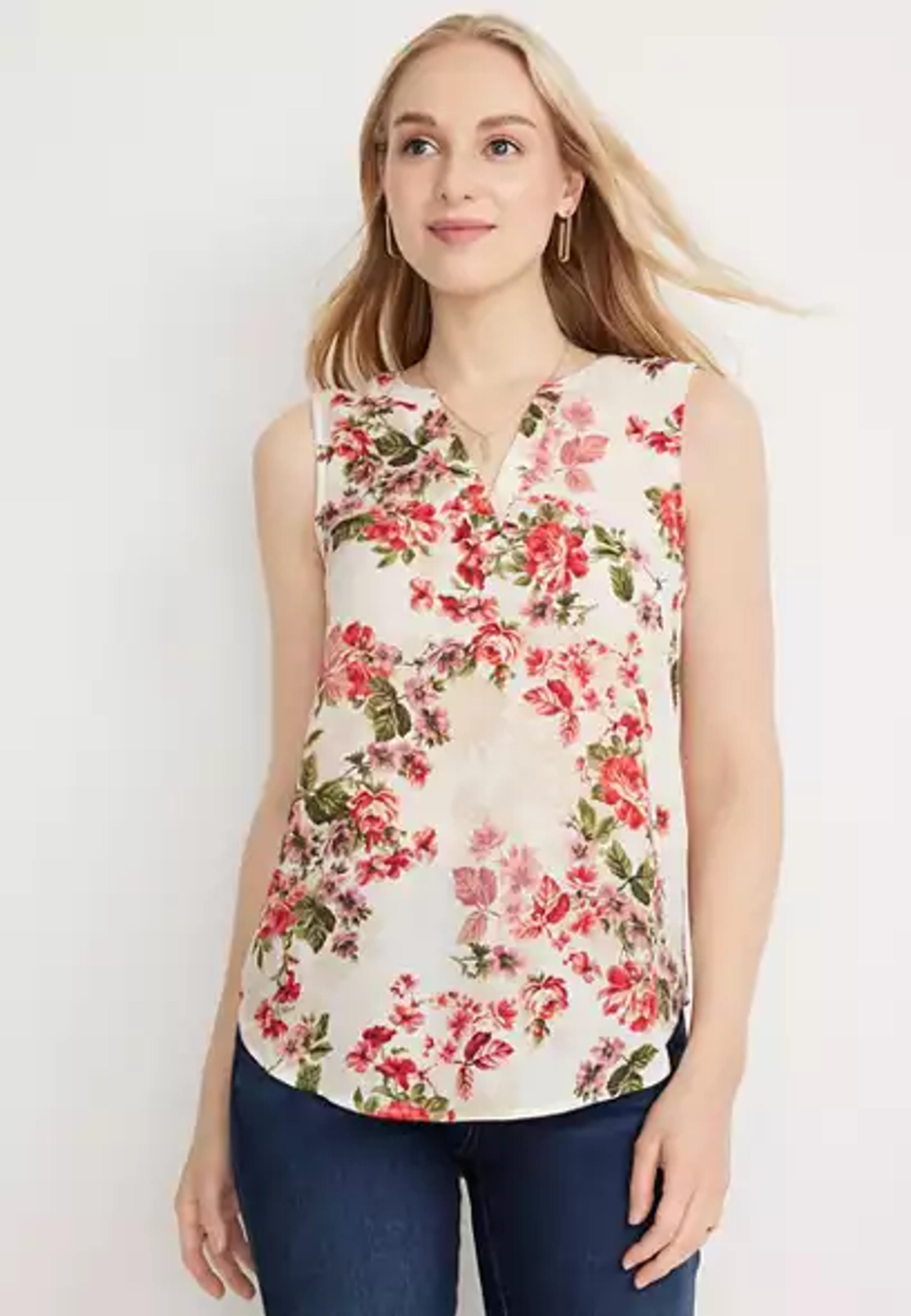 Atwood Floral Tank Top | maurices