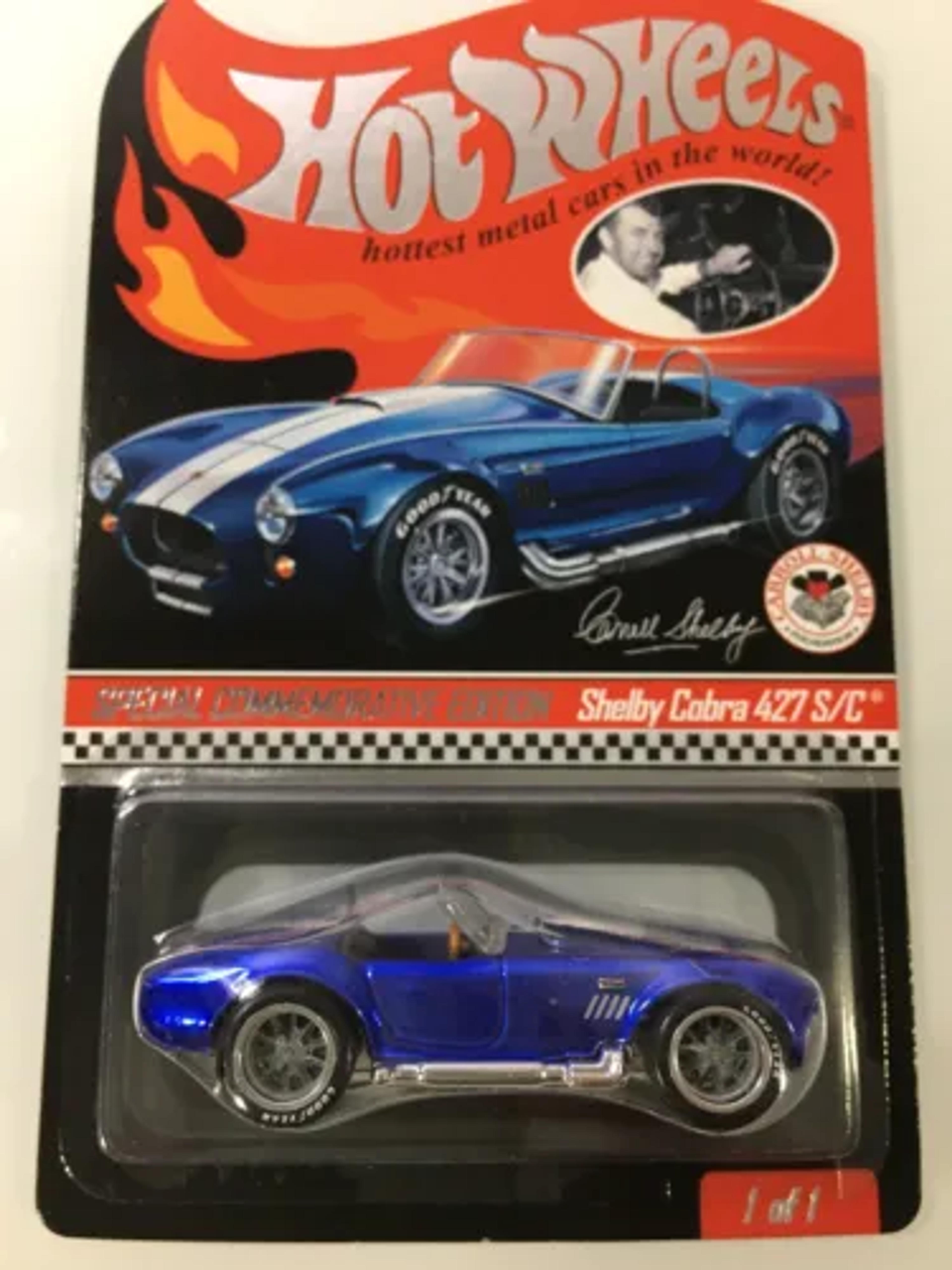 HOT WHEELS RLC RED LINE CLUB SHELBY COBRA S/C | eBay