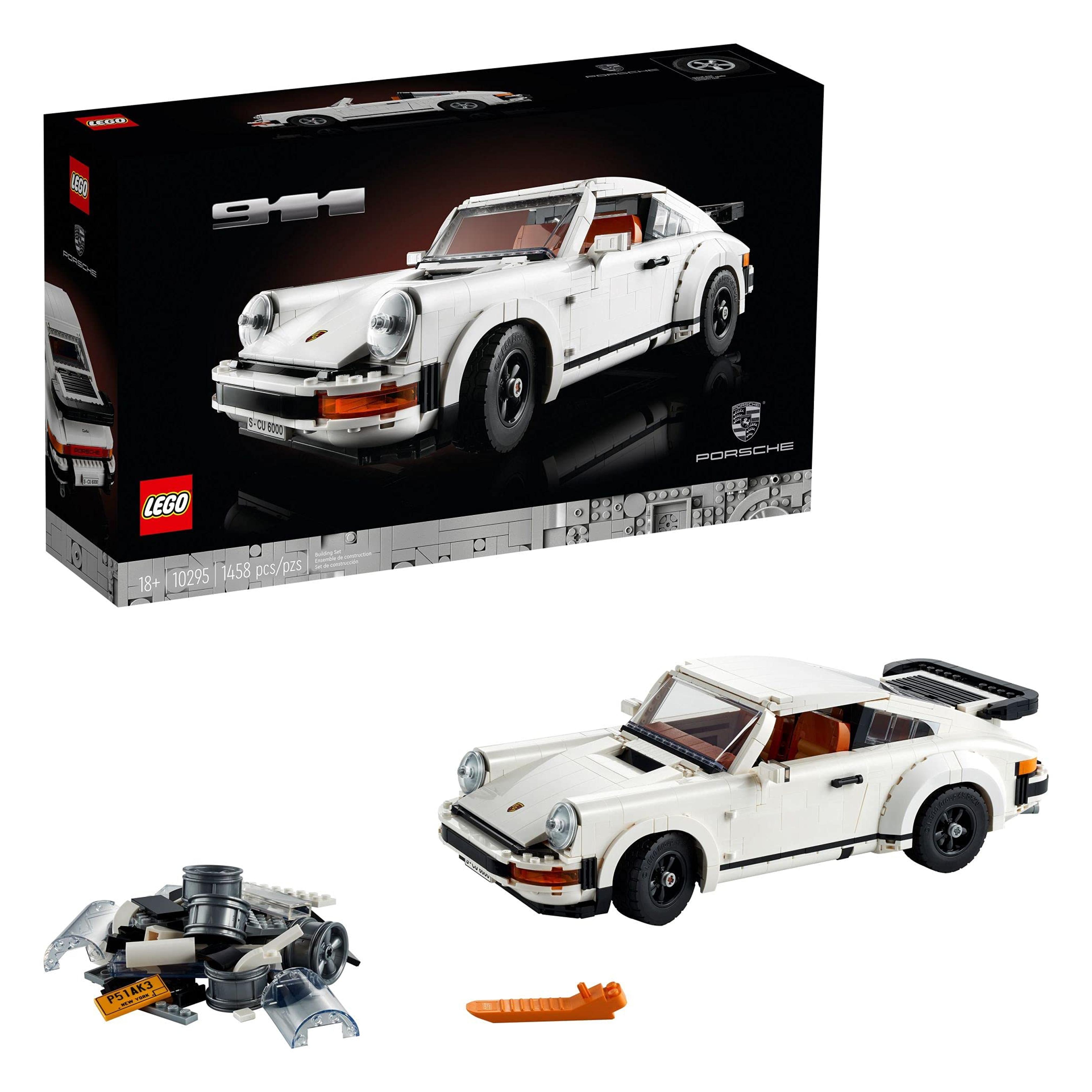 LEGO Porsche 911 (10295) Model Building Kit; Engaging Building Project for Adults; Build and Display The Iconic Porsche 911; New 2021 (1,458 Pieces), Multicolor