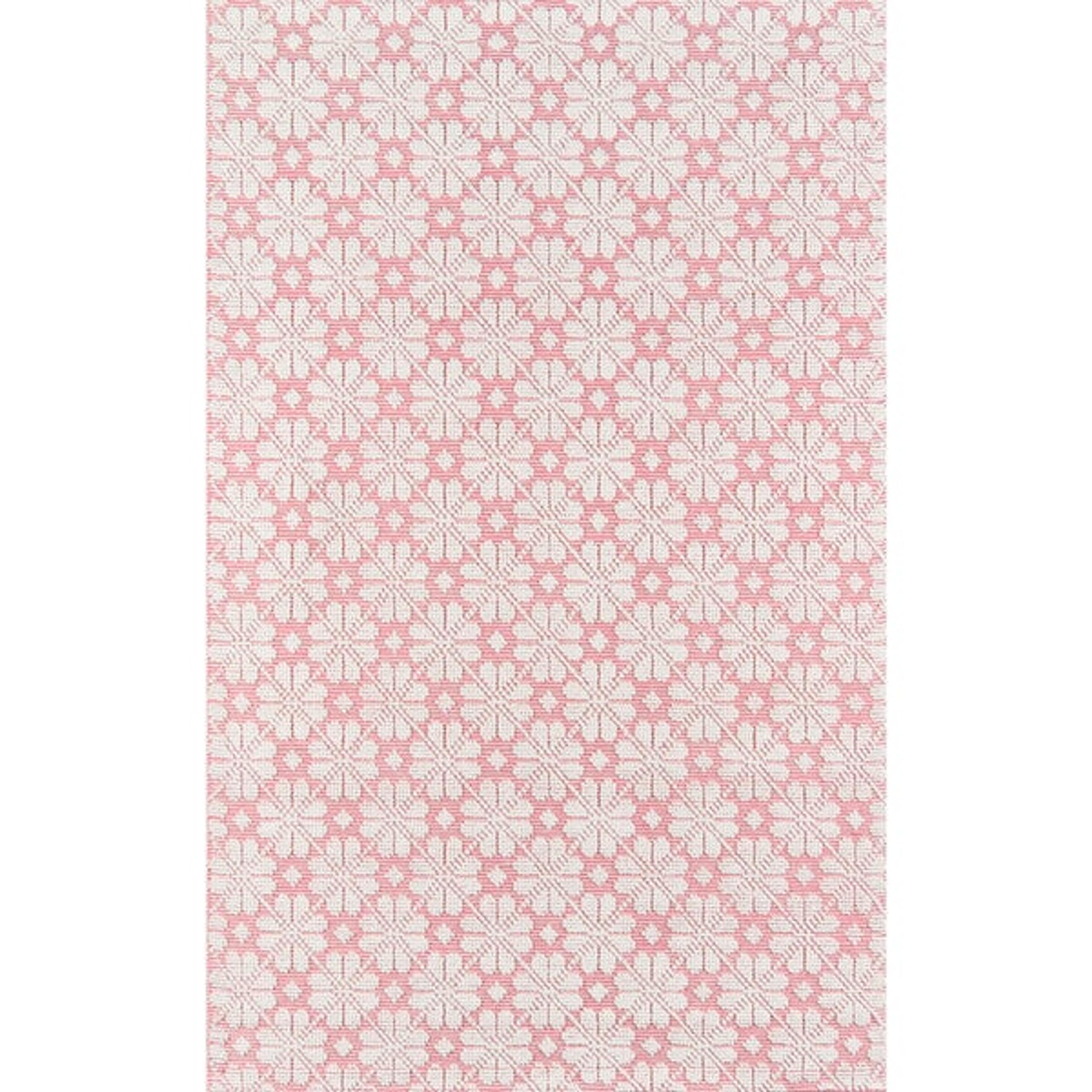 Lisbon Seville Daisy Rug, Pink - Madcap Cottage Rugs