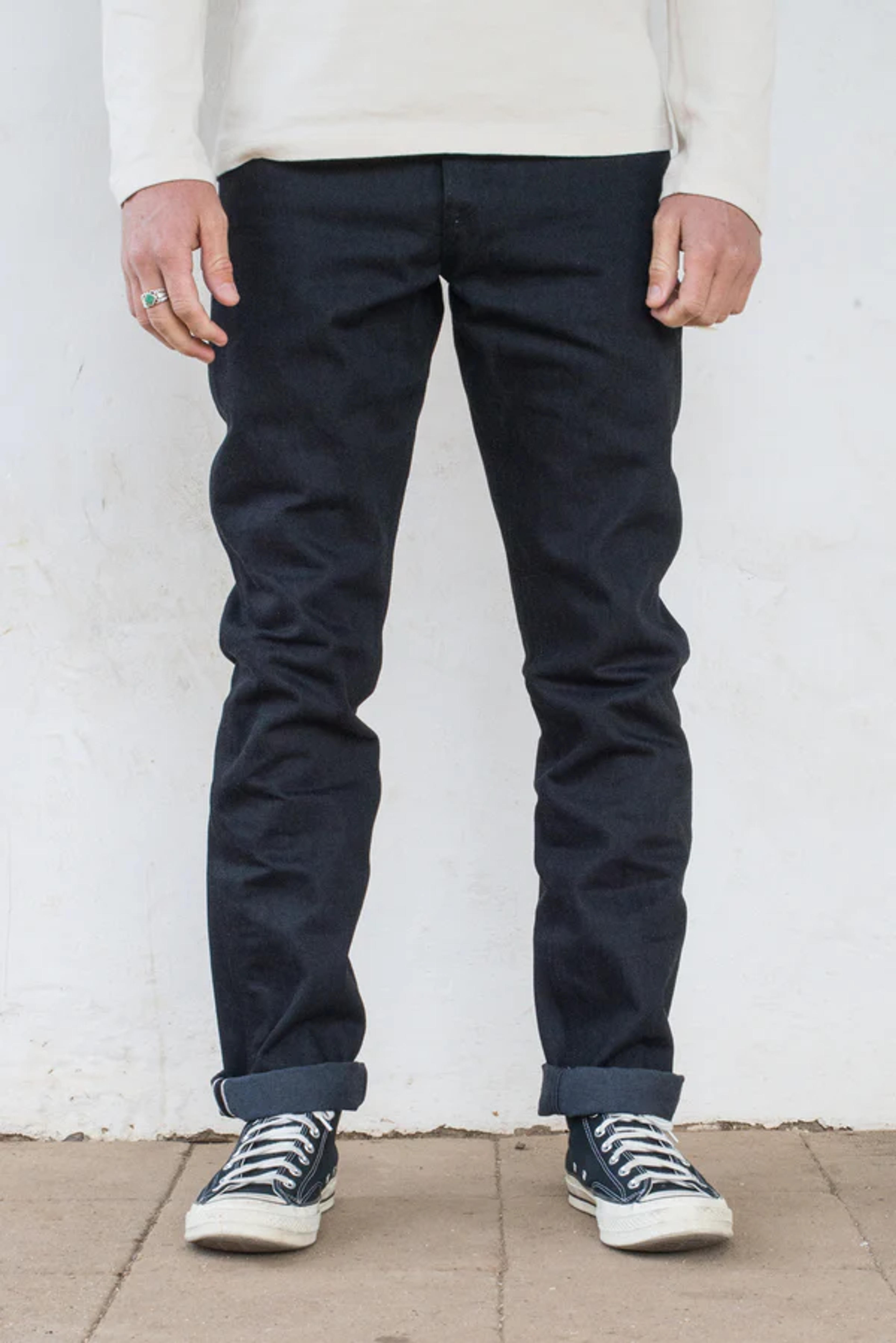 Rios Raw 14.25 oz Black Grey Japanese Denim – Freenote Cloth