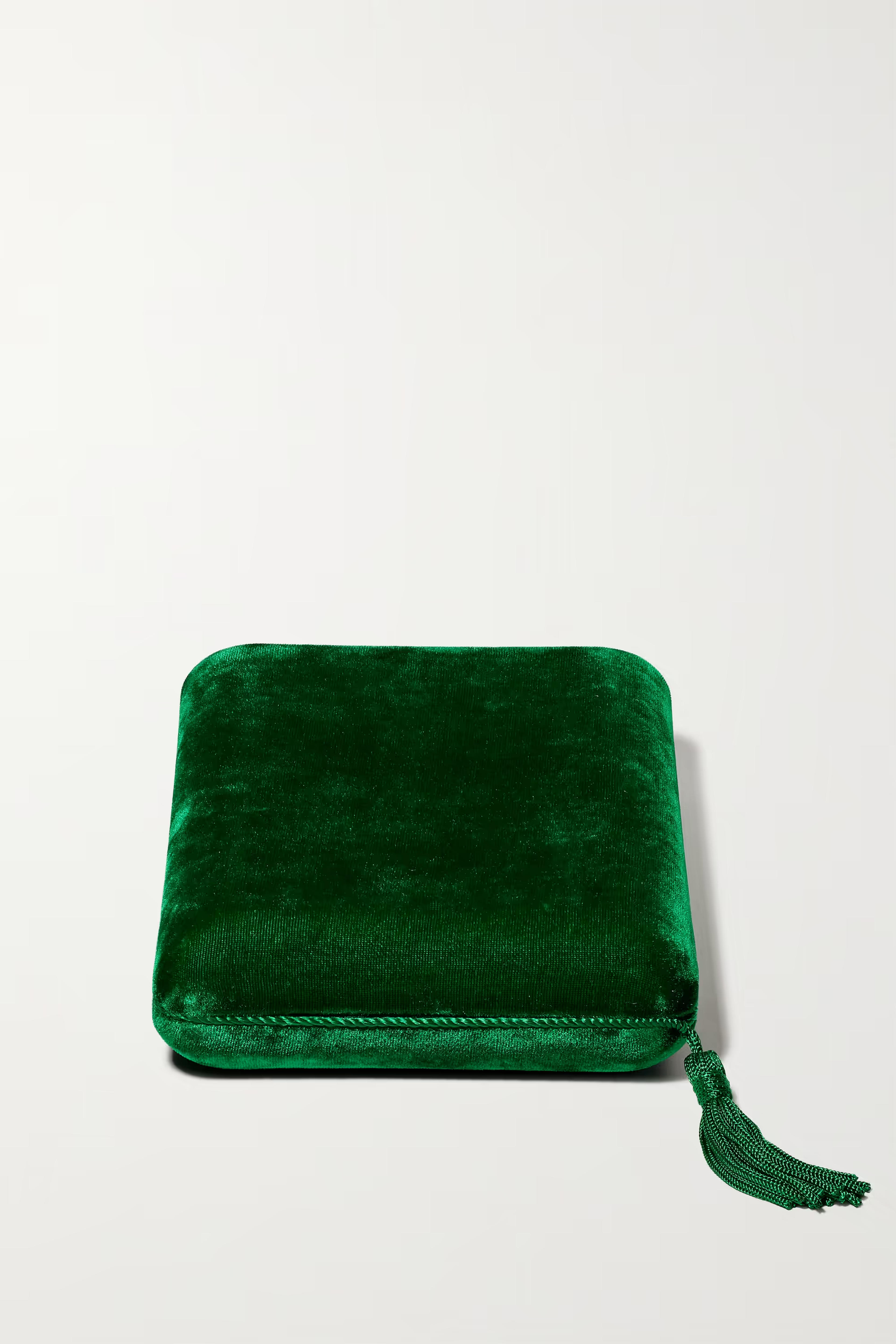 Emerald Large velvet jewelry box | SOPHIE BILLE BRAHE | NET-A-PORTER