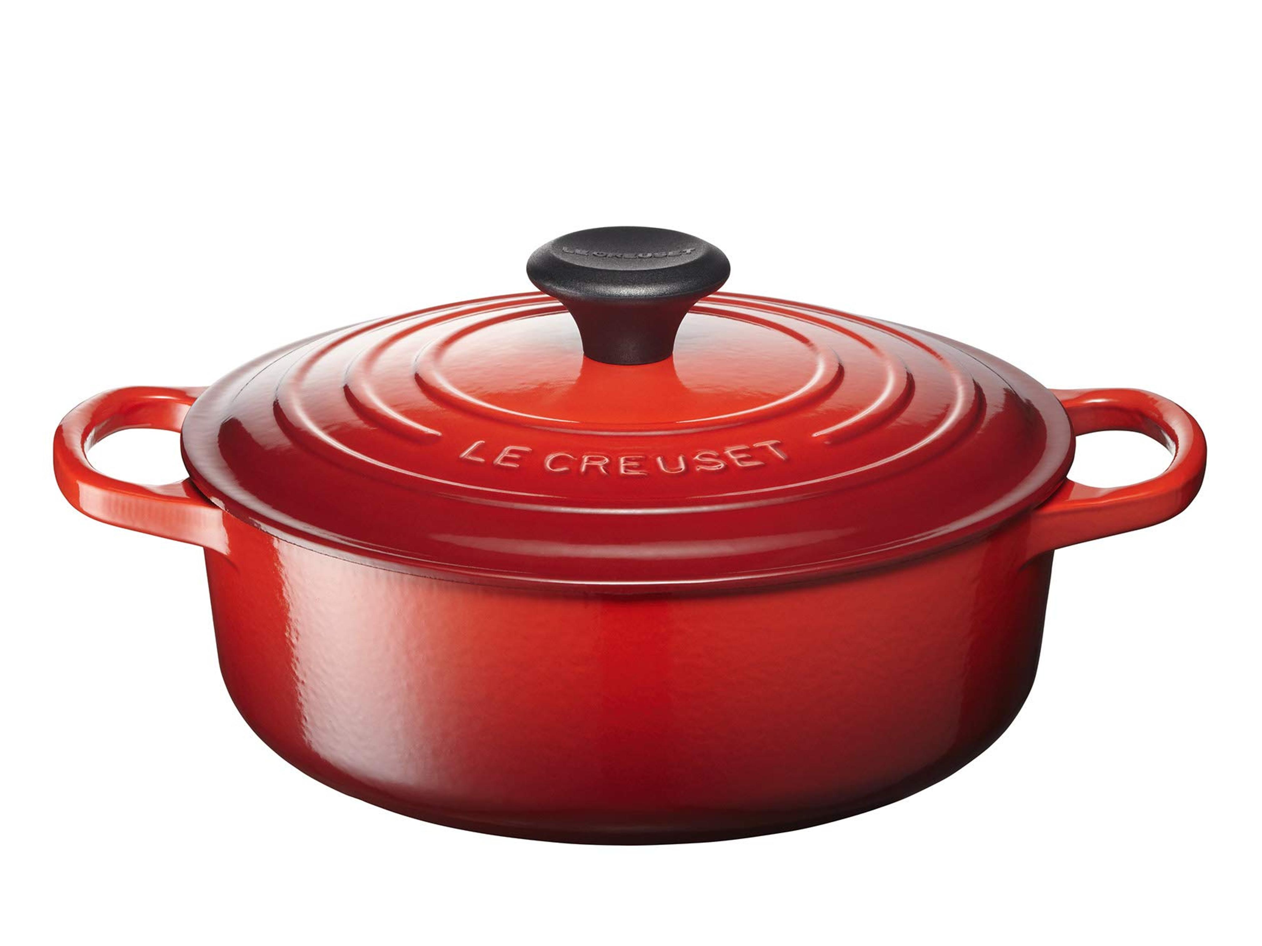 Le Creuset Signature Enameled Cast-Iron 3-1/2-Quart Round French Oven