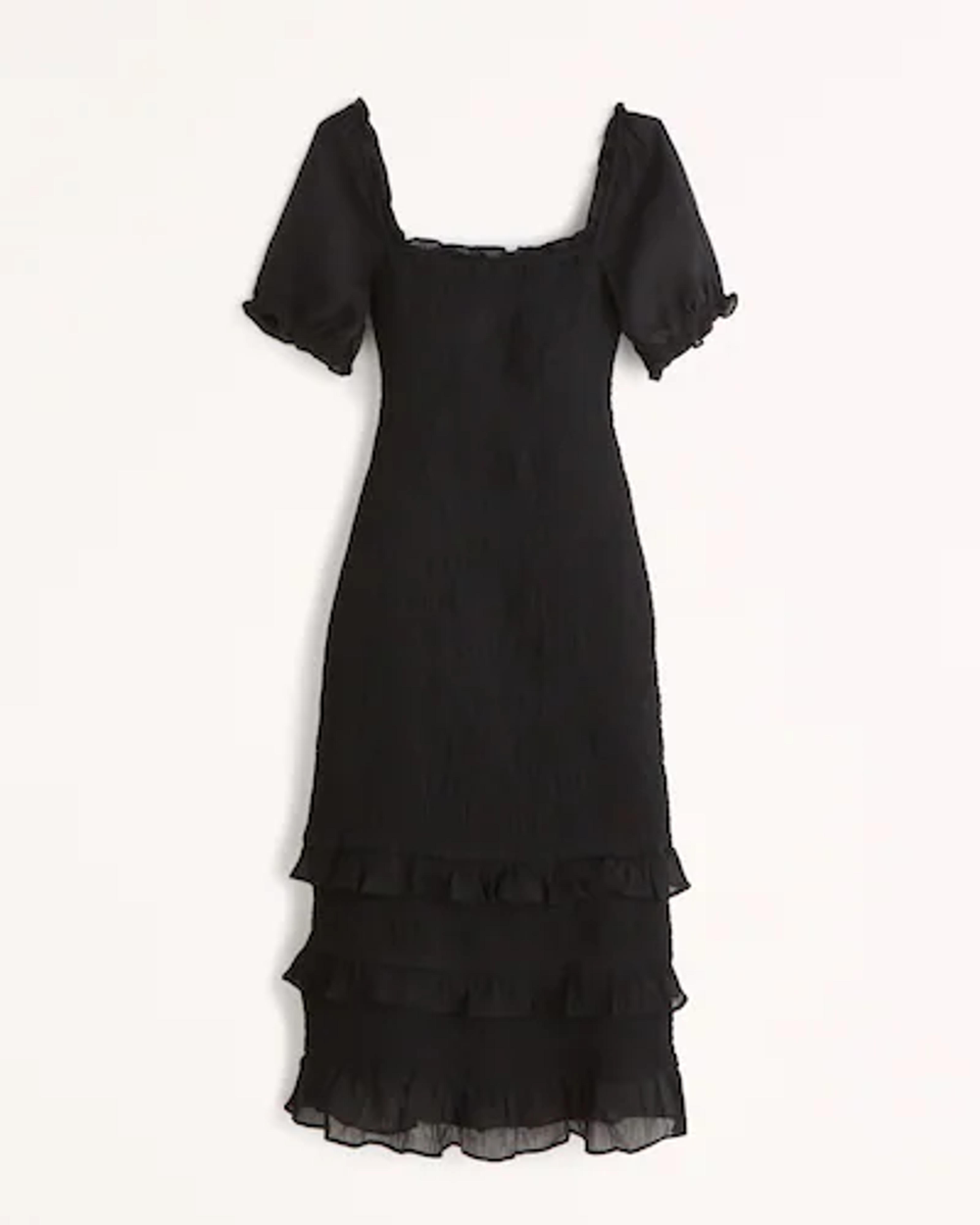 Women's Smocked Midi Dress | Women's Dresses & Jumpsuits | Abercrombie.com