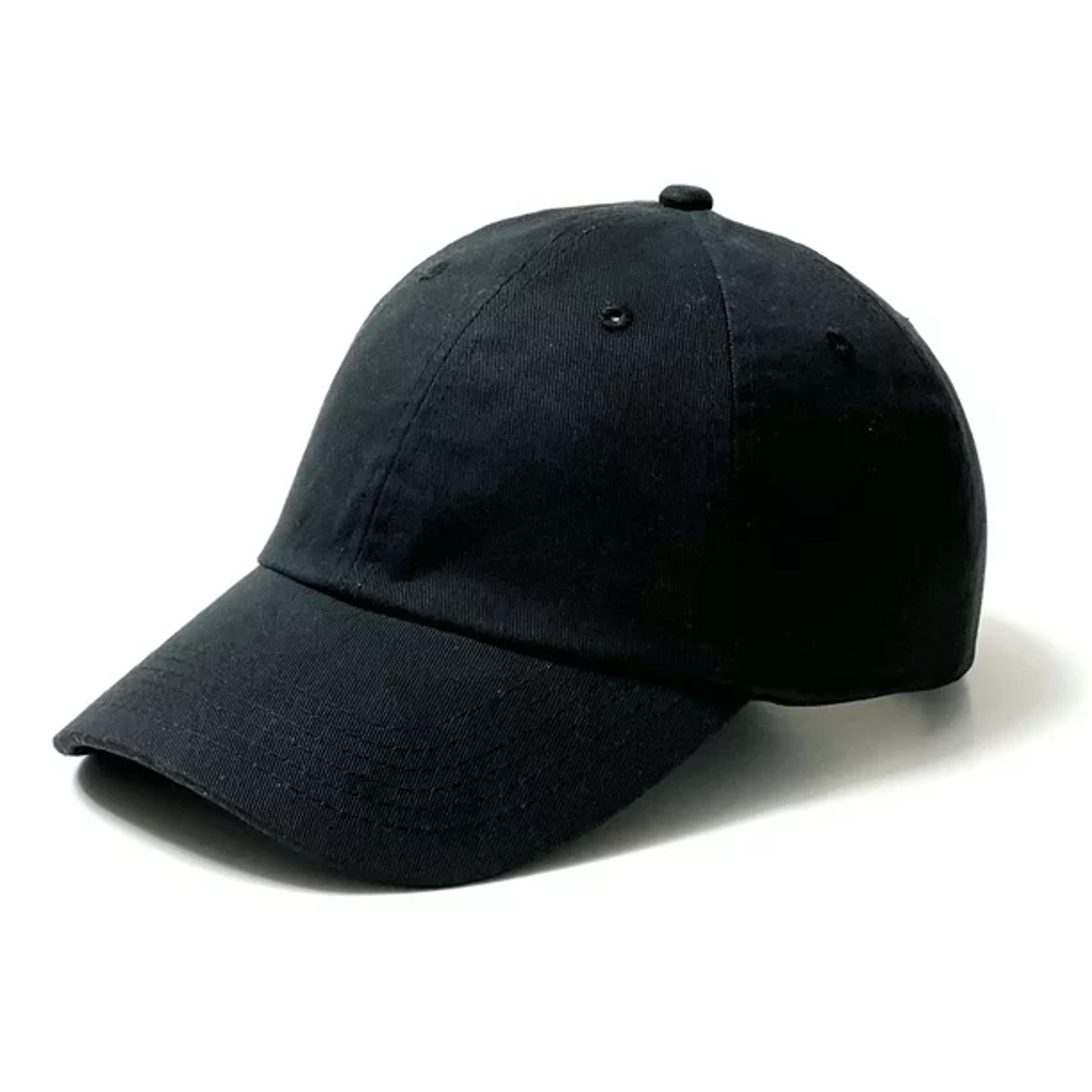 Epsilot Low Profile Cotton Unisex Baseball Cap Dad Hat Adjustable Unconstructed Plain Cap in Black - Walmart.com