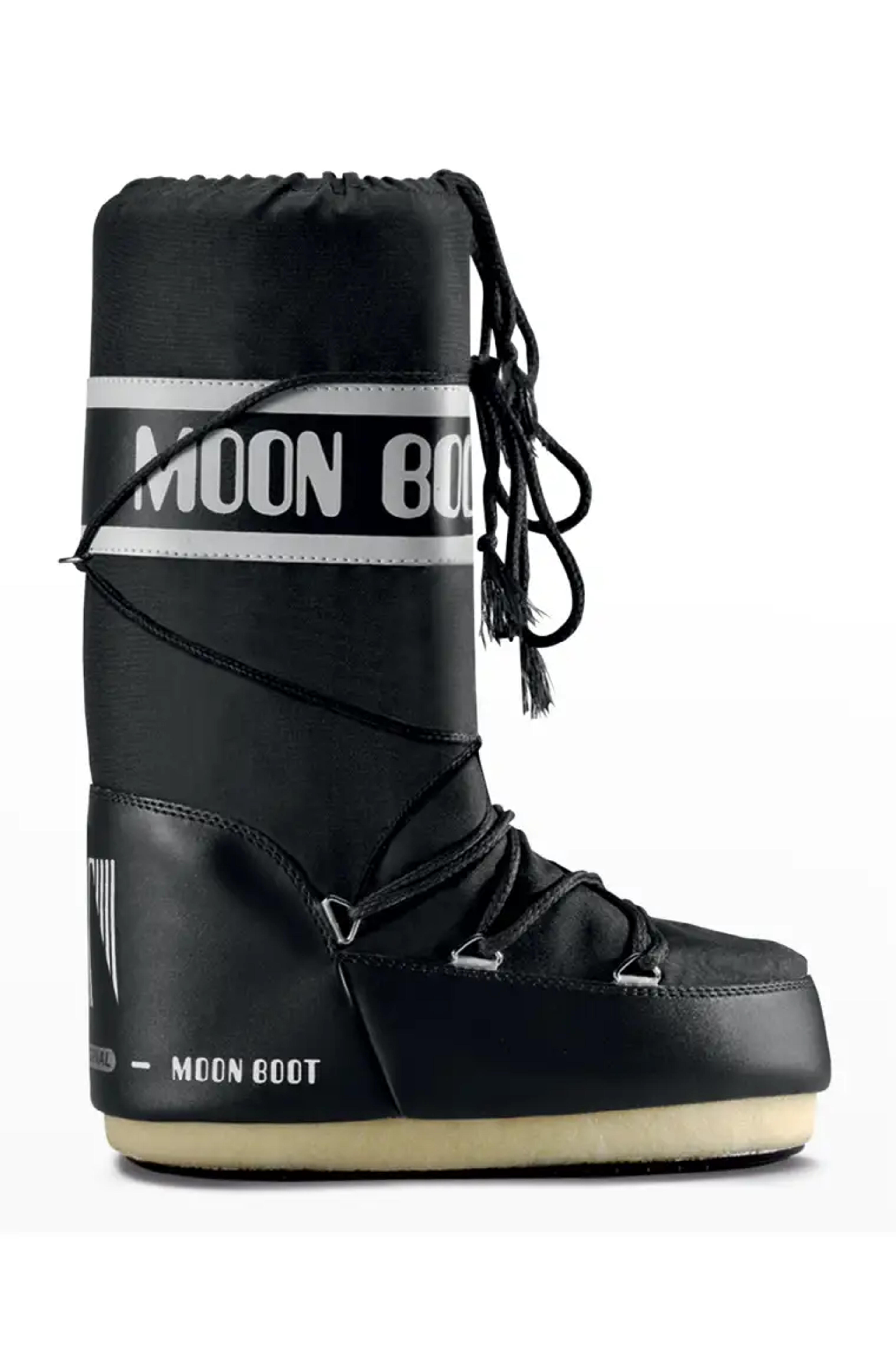 Moon Boot Nylon Lace-Up Snow Boots | Neiman Marcus