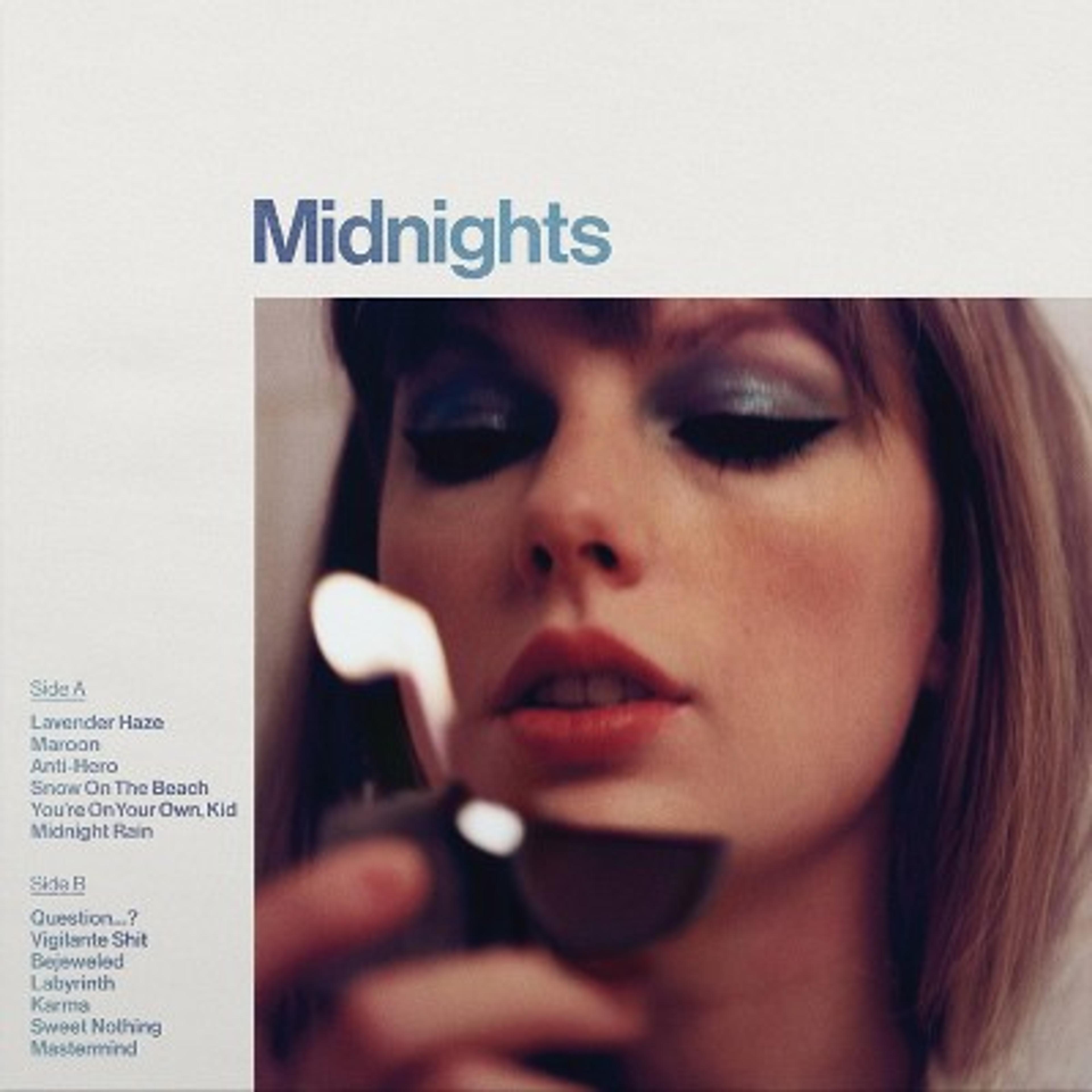 Taylor Swift - Midnights (moonstone Blue Edition Lp) (explicit Lyrics) (vinyl) : Target