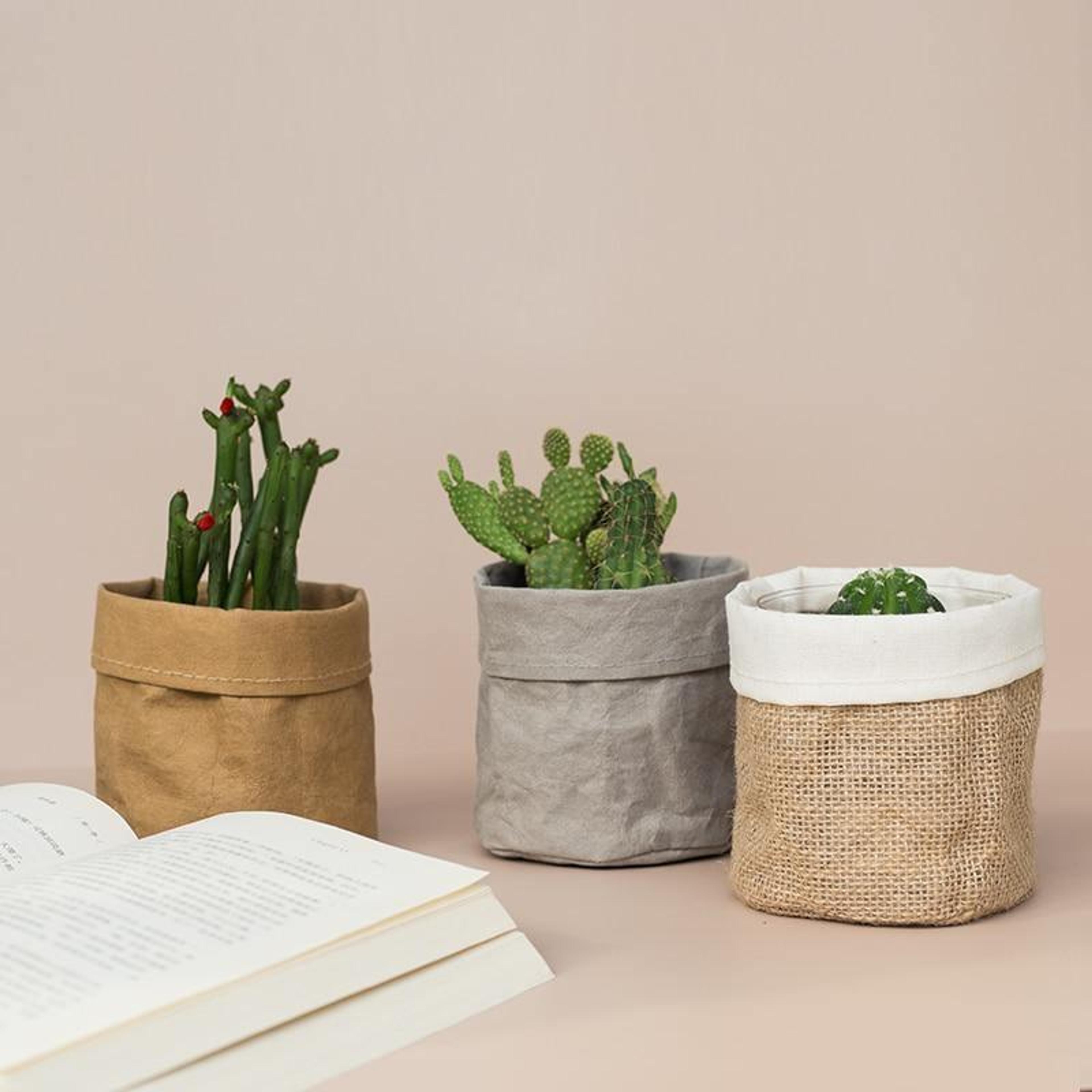 Rustic Cloth Planter Basket – bloomlyn