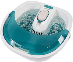HoMedics Bubble Foot Spa with Heat Boost Power White/Gray FB-450 - Best Buy