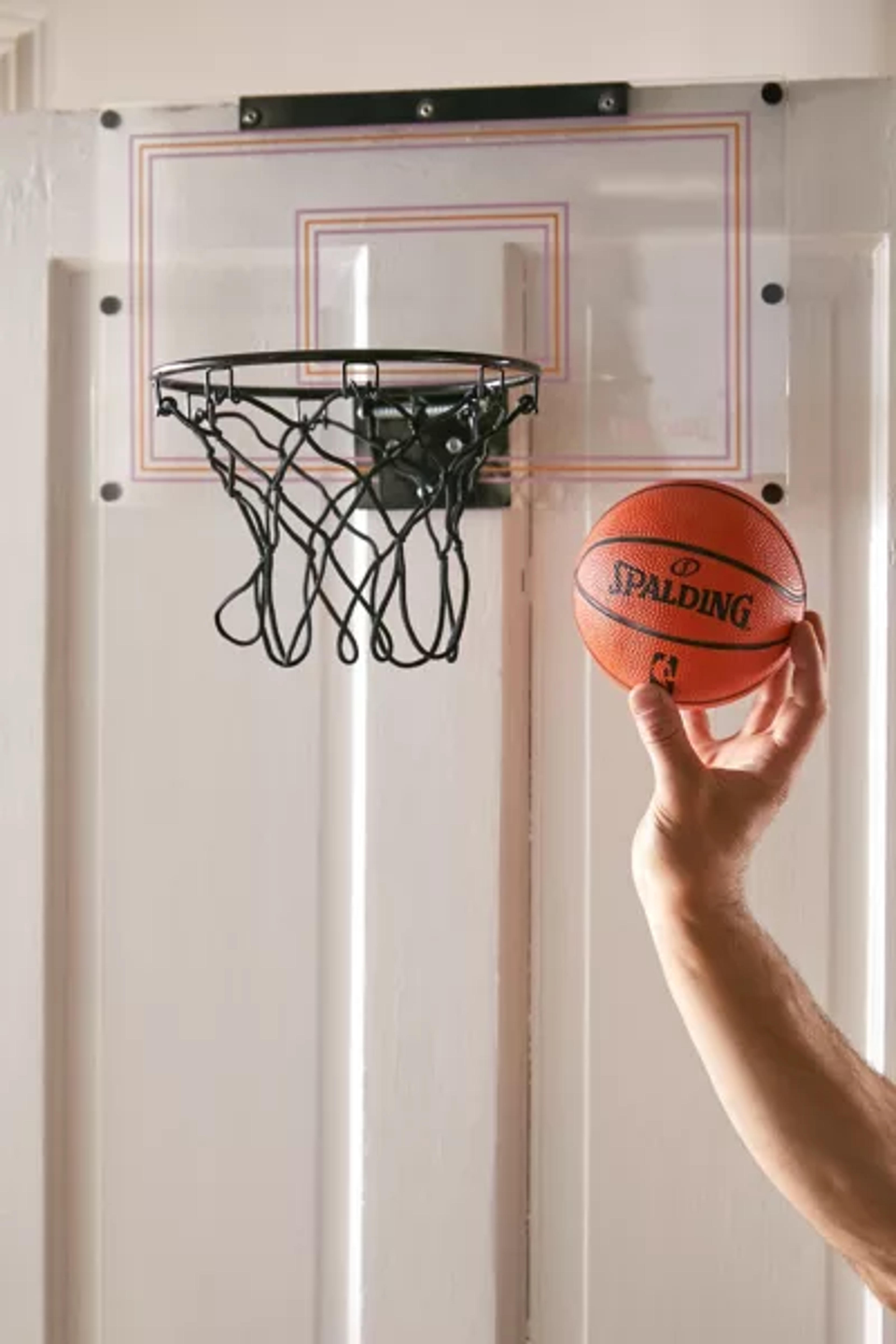 Spalding UO Exclusive Over-The-Door Slam Dunk Mini Basketball Hoop