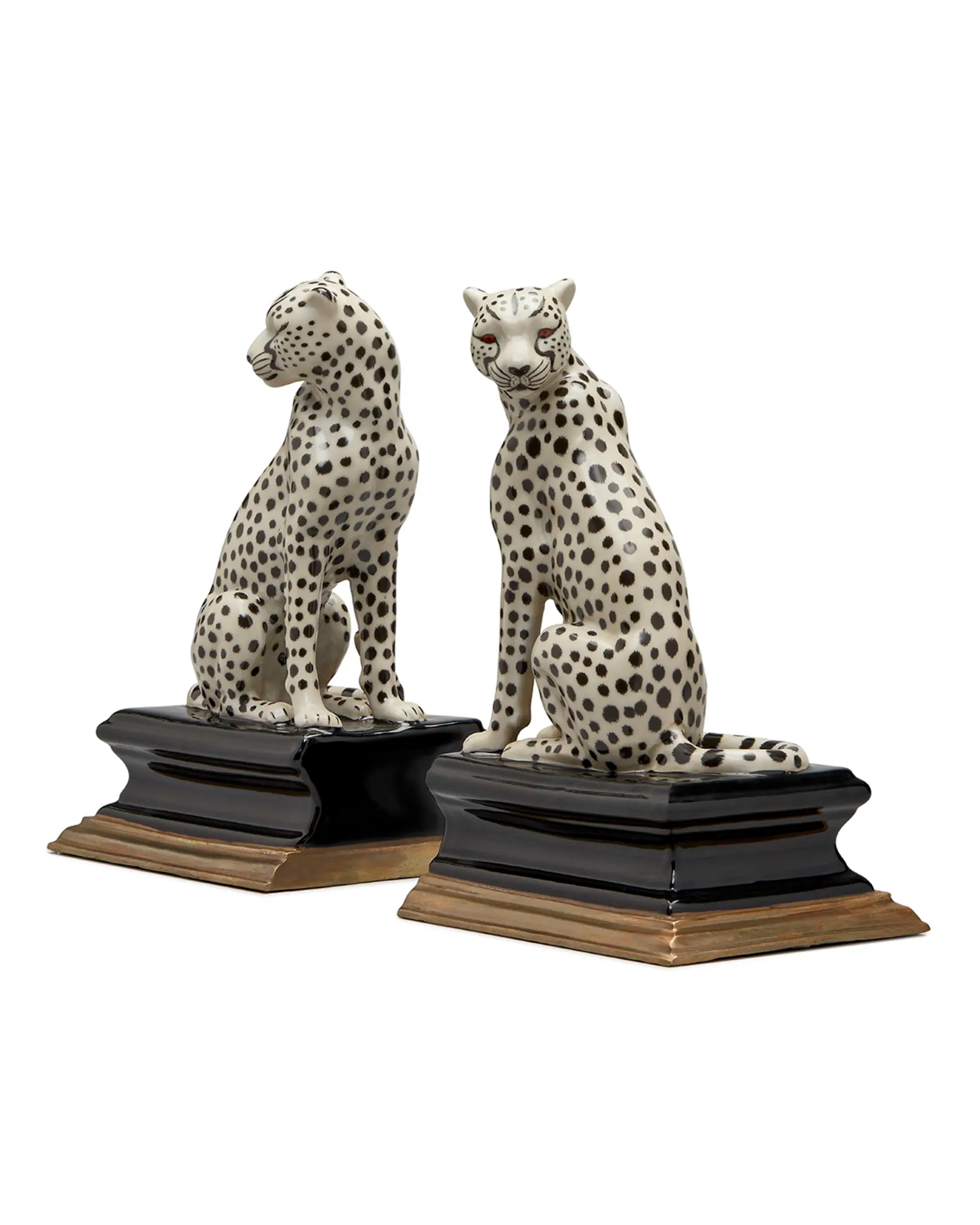 House of Hackney - House of Hackney Cheetah Bookends