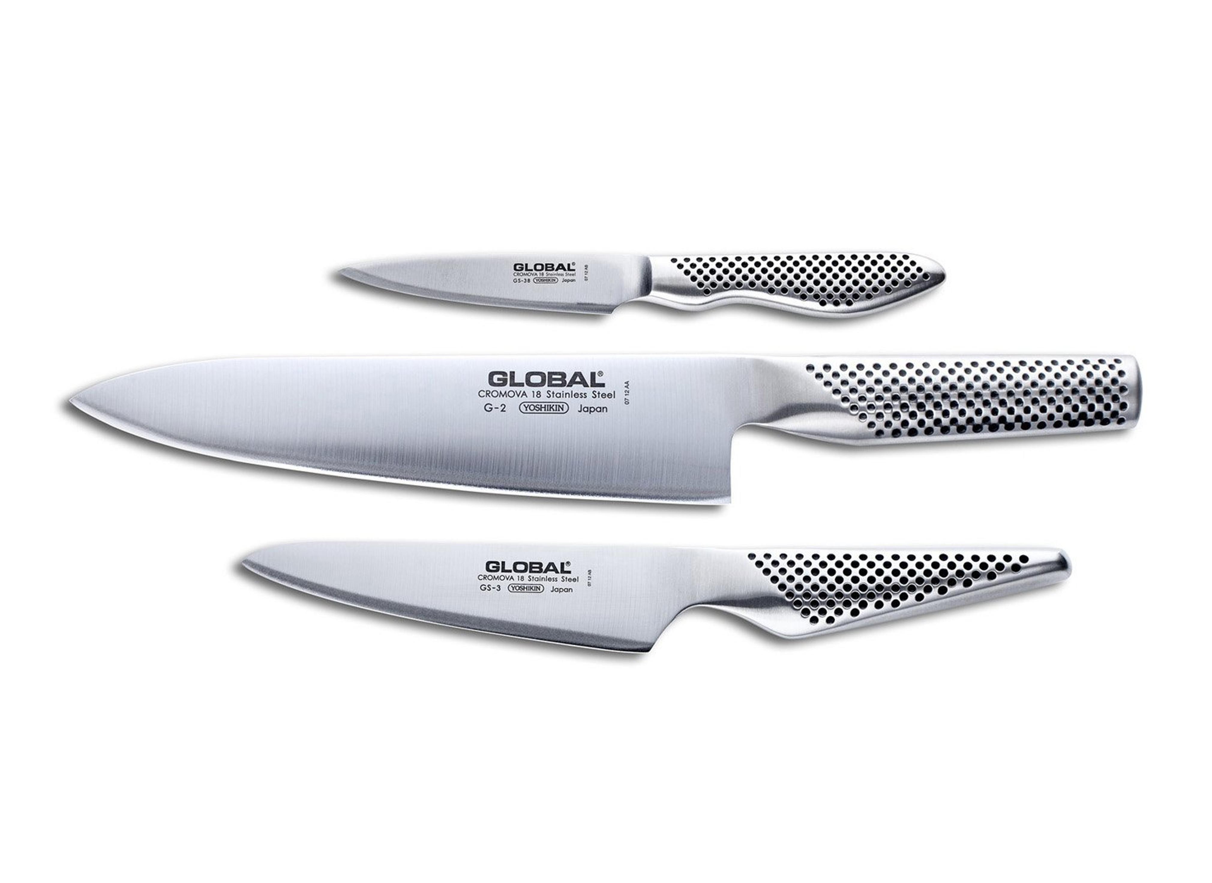 Global 3 Piece Starter Knife Set