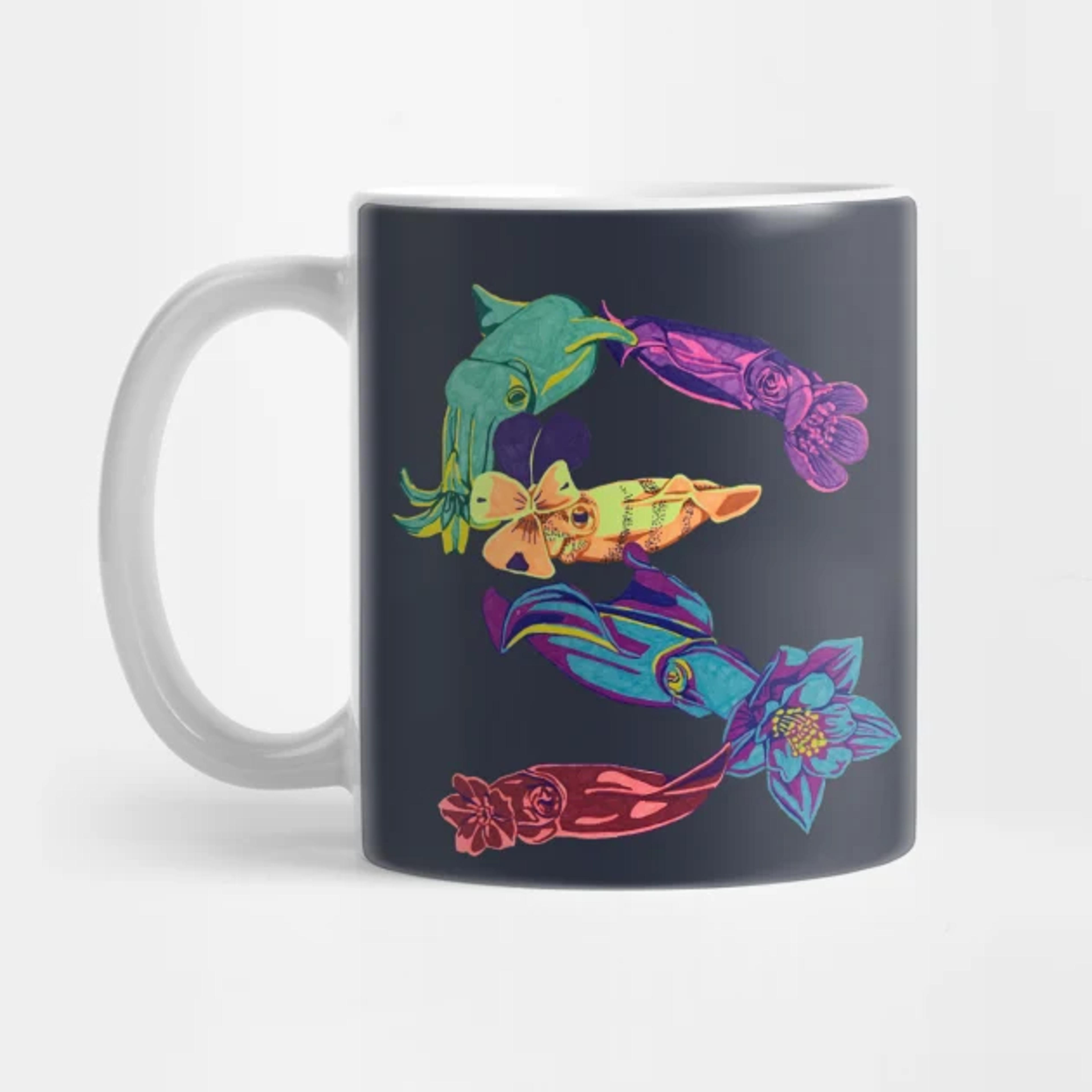 Squid Garden - Squid - Mug | TeePublic