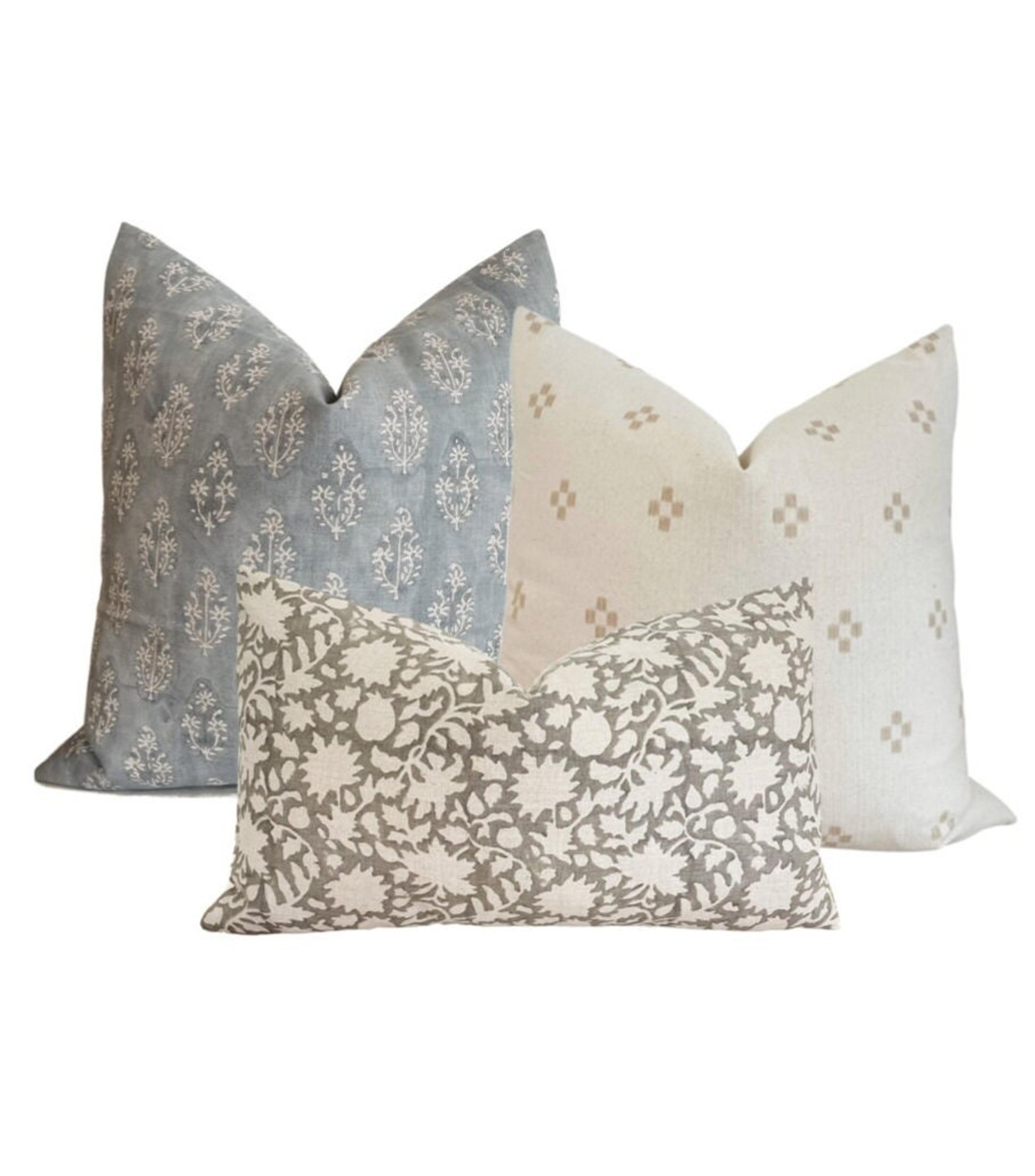 Berkley Pillow Combination Set of 3 Pillows Designer - Etsy