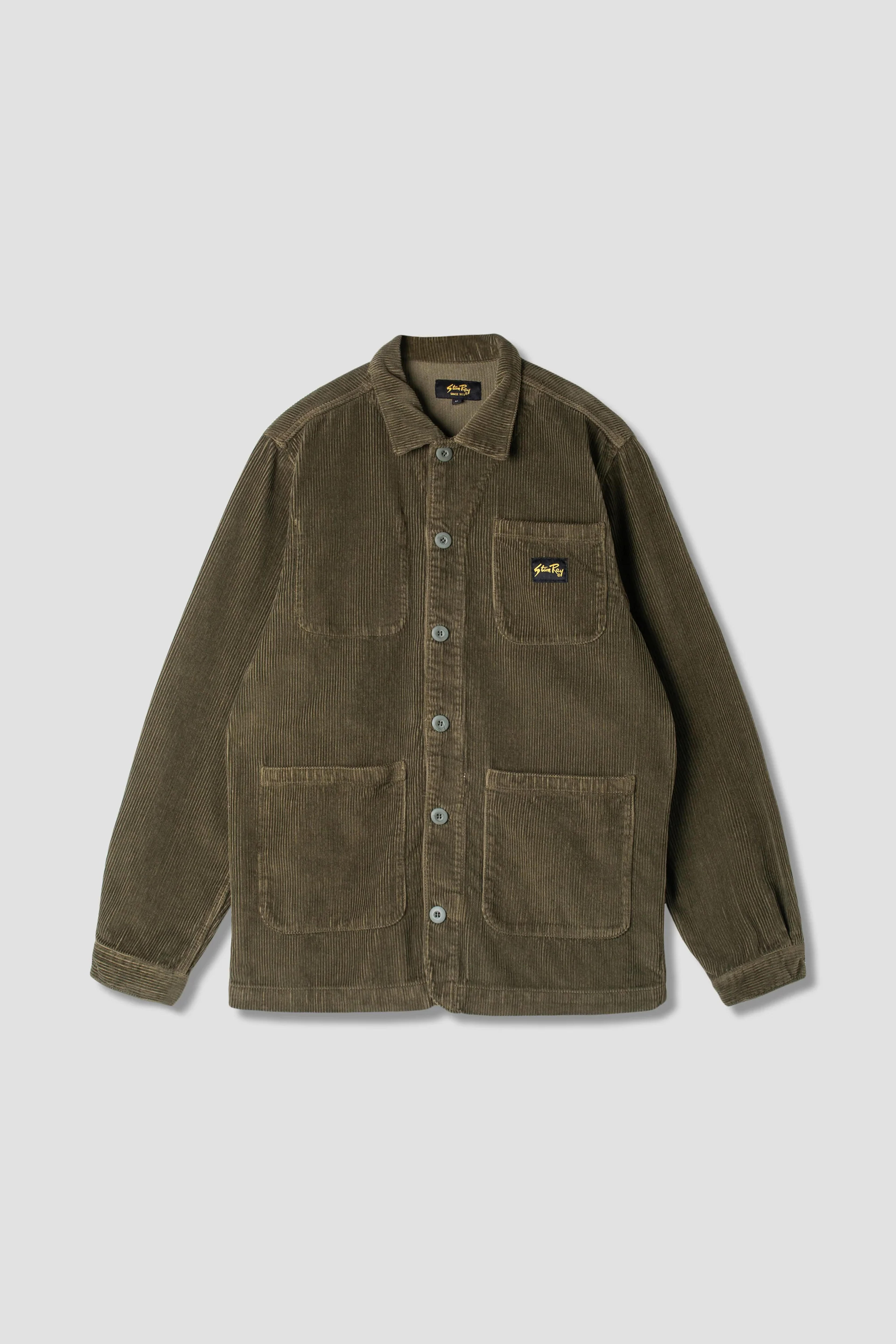 Painters Jacket (Olive Cord) - M