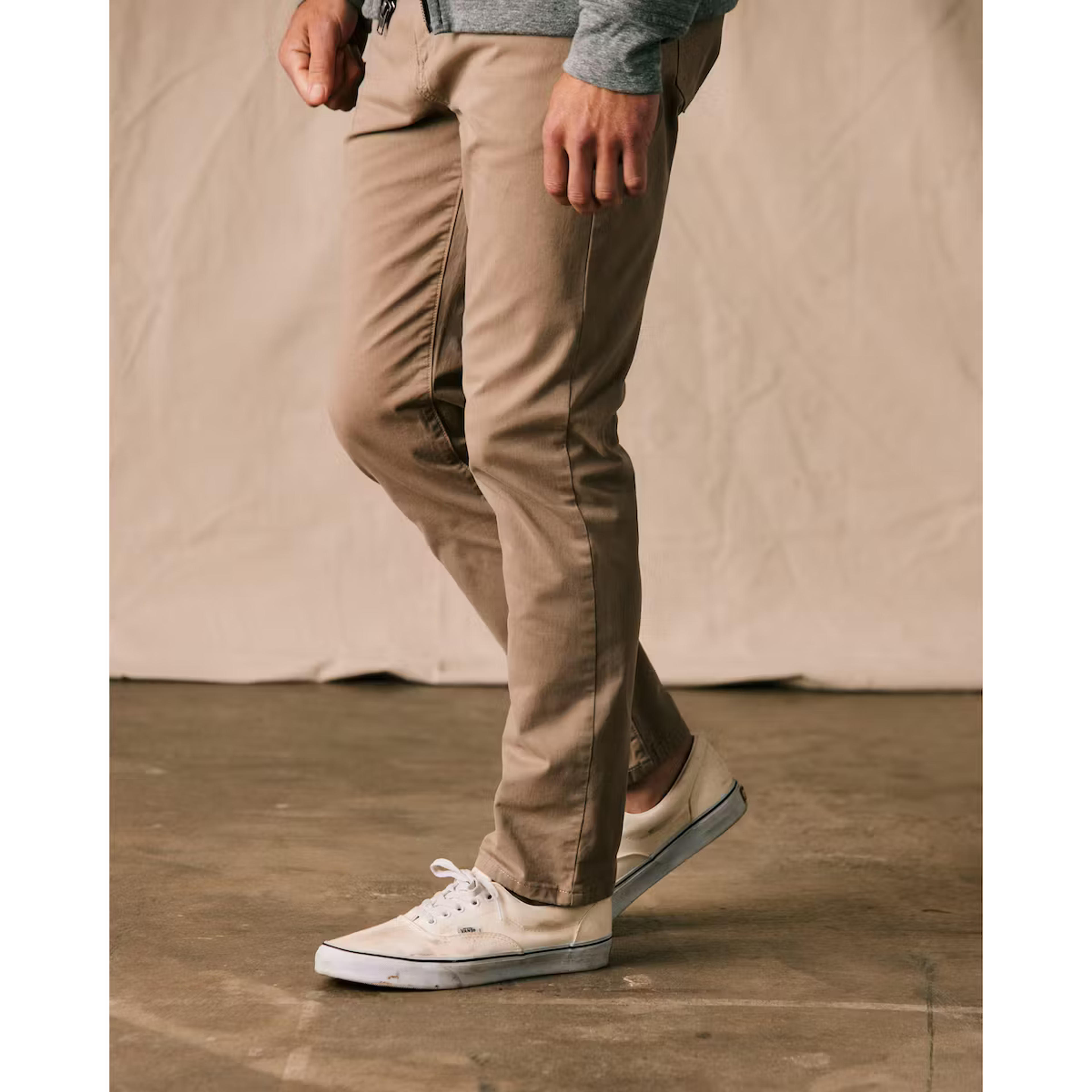 Flint and Tinder 365 Pant - Athletic Tapered | Khaki | Size: 34 x 30 | Five ...