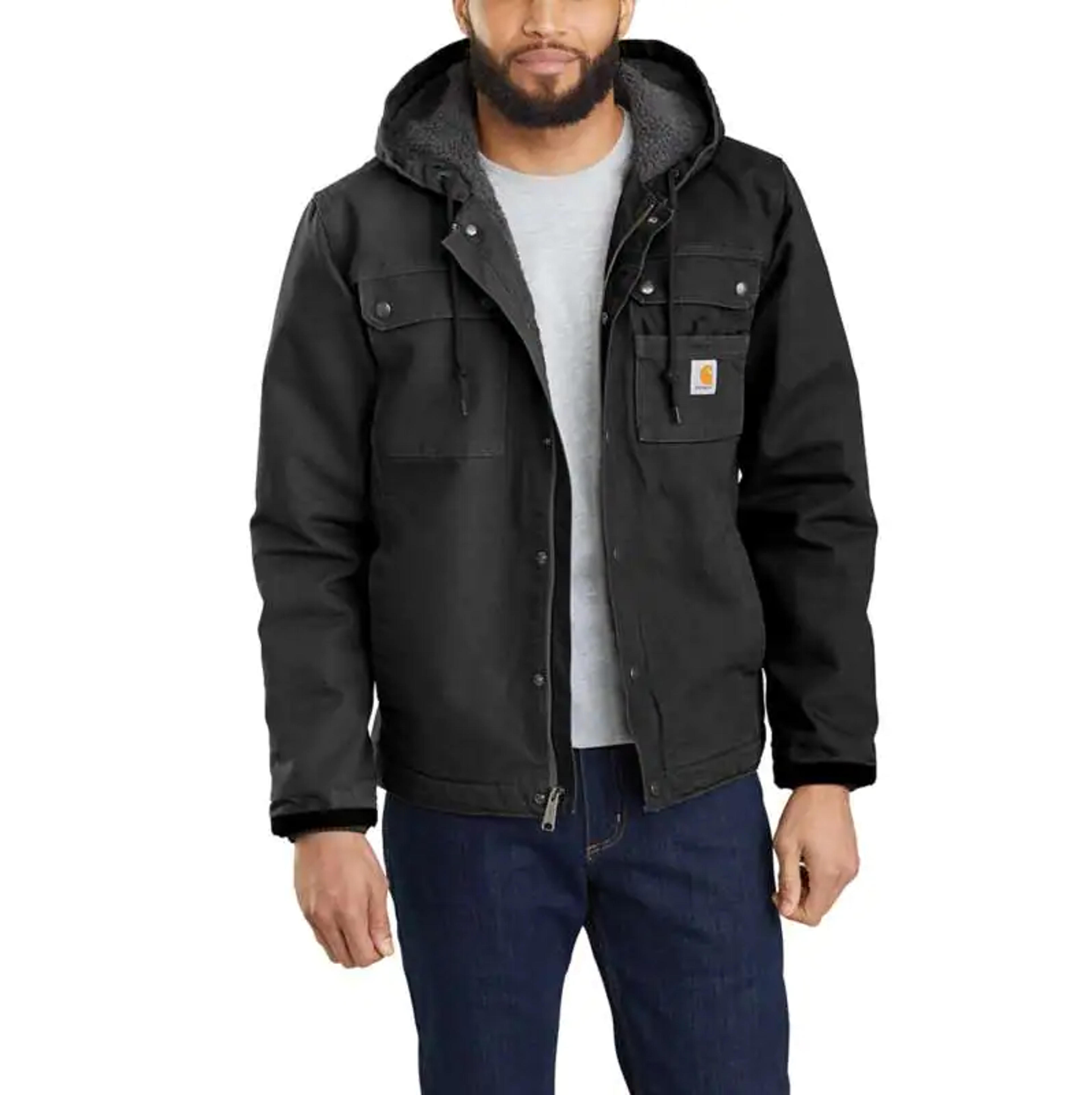 Relaxed Fit Washed Duck Sherpa-Lined Utility Jacket | REG | Carhartt