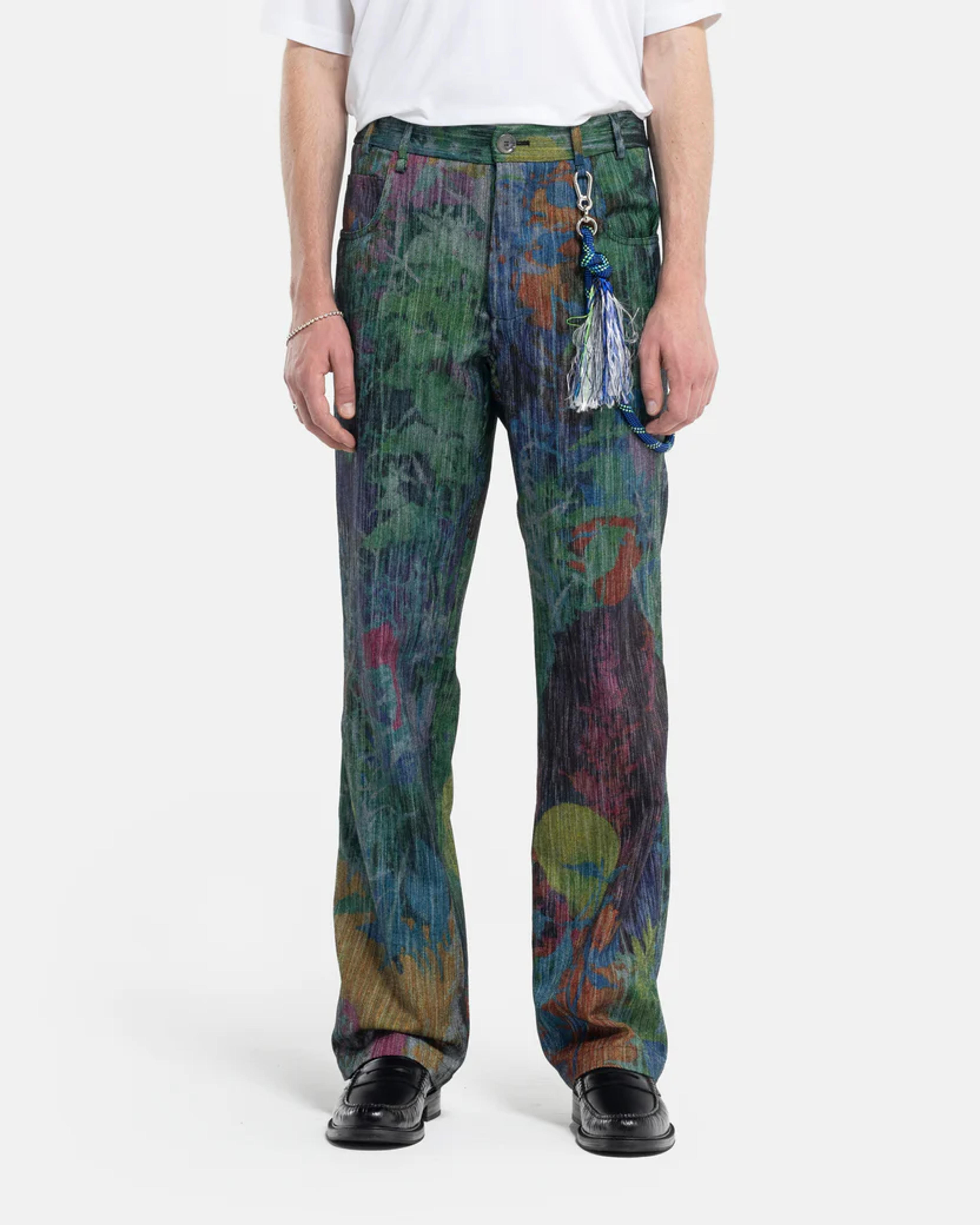 Long Work Pant in Multi