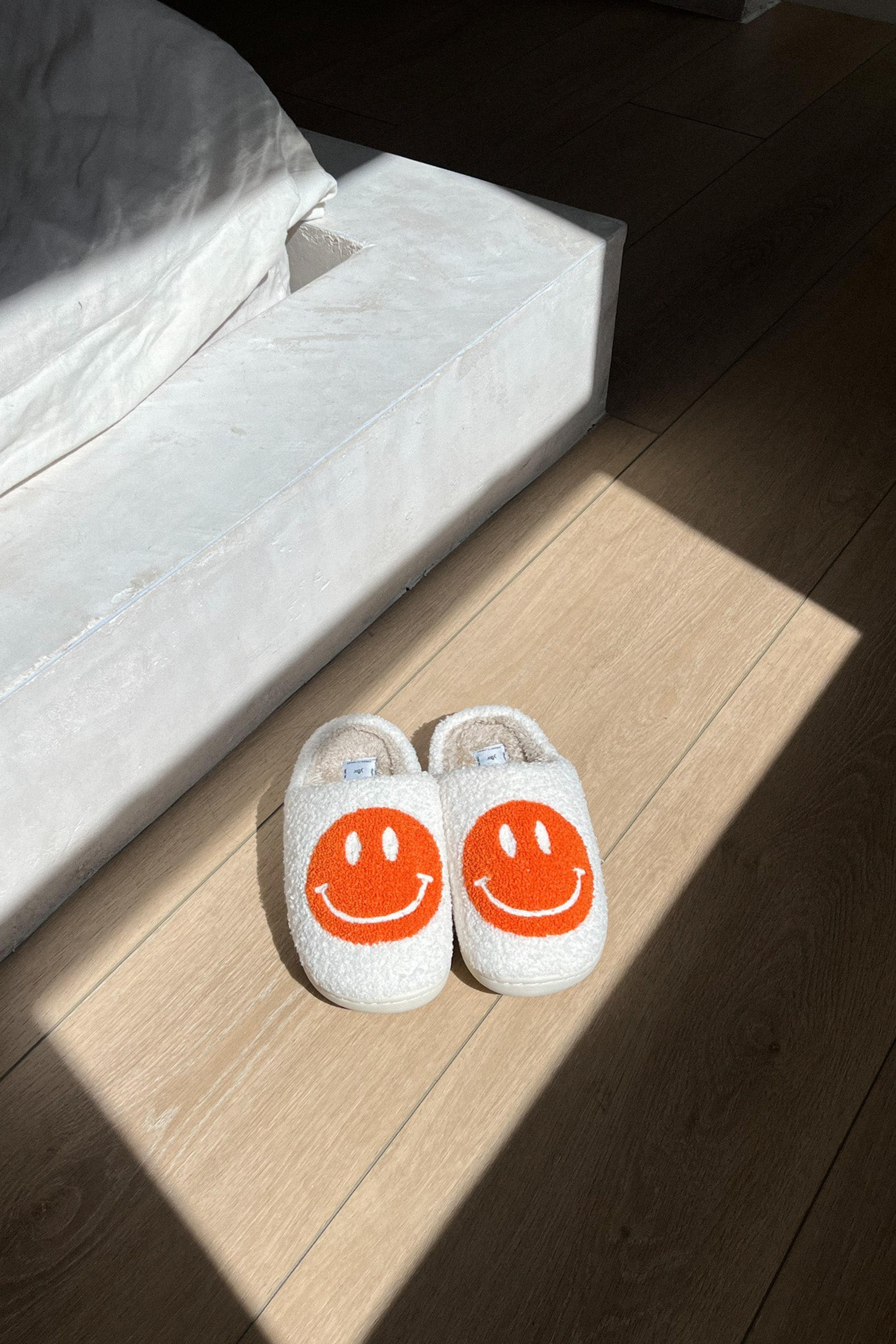 Happy Home Slippers — Clementine – Yellow The Label