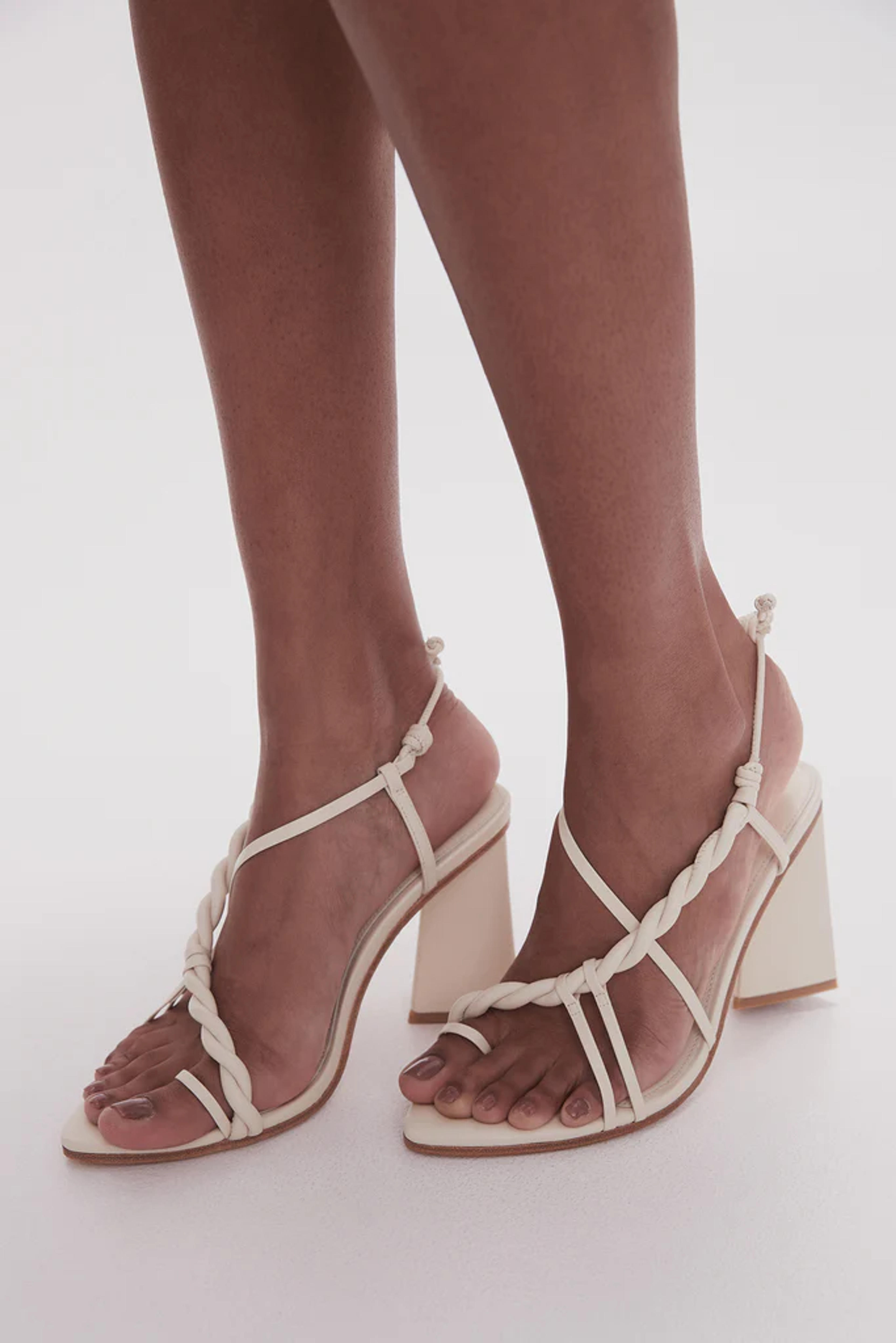 Arcadia Platform Twist Heel | Ivory | Aje – Aje World