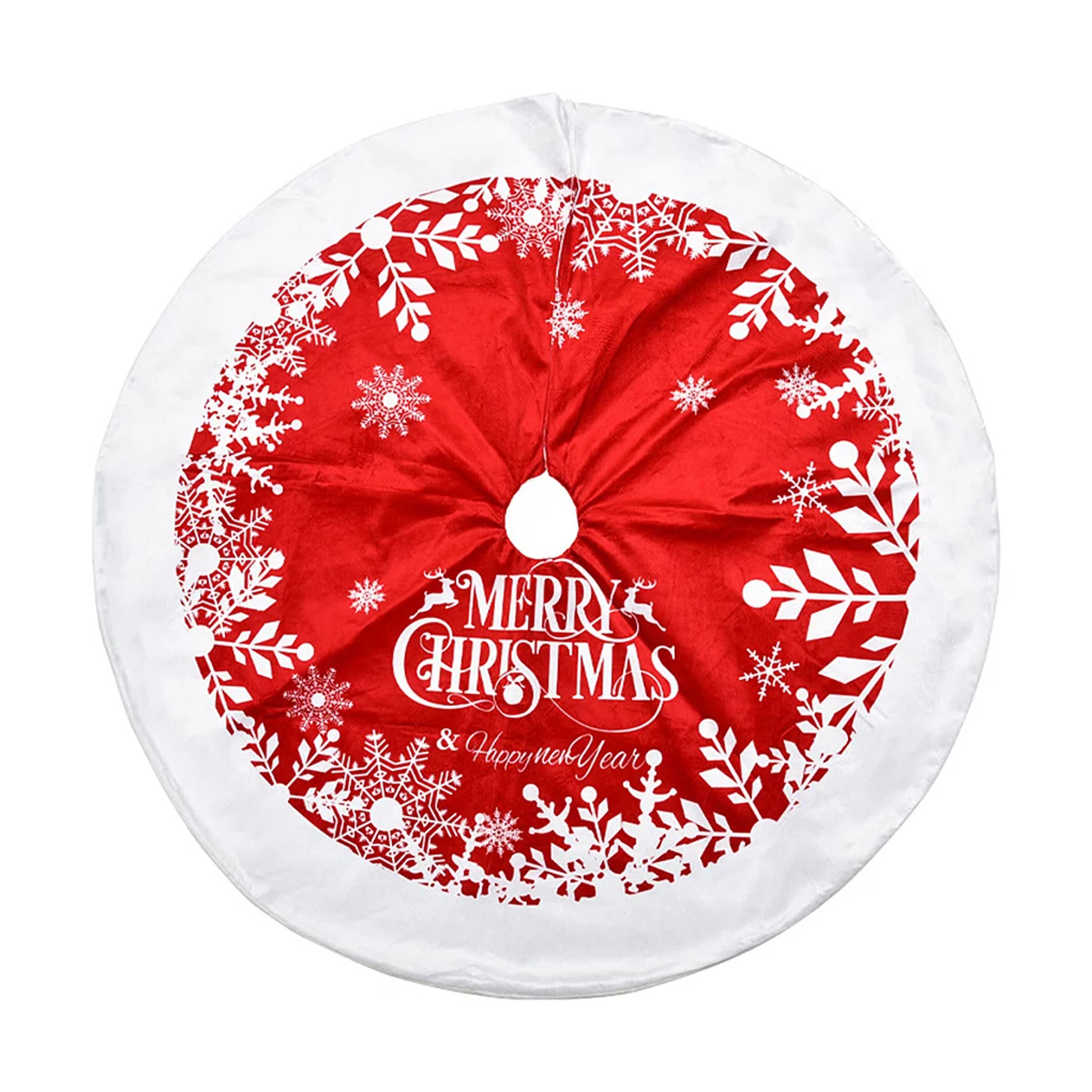 Christmas Tree Skirt Home Party Xmas Trees Base Cover Floor Carpet Decoration Round Mat Holiday Indoor Ornament, 90cm - Walmart.com
