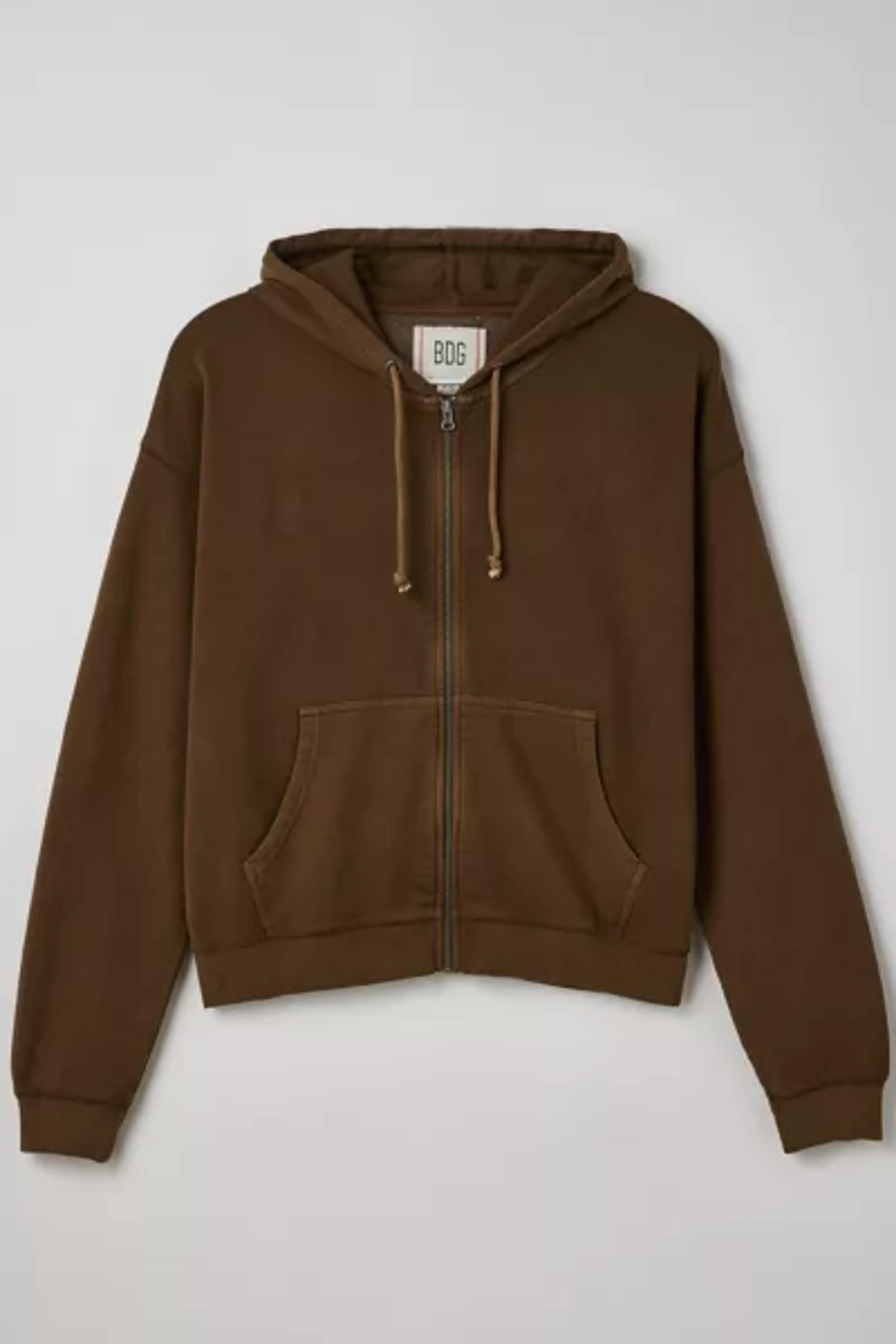 BDG Bonfire Full Zip Hoodie Sweatshirt